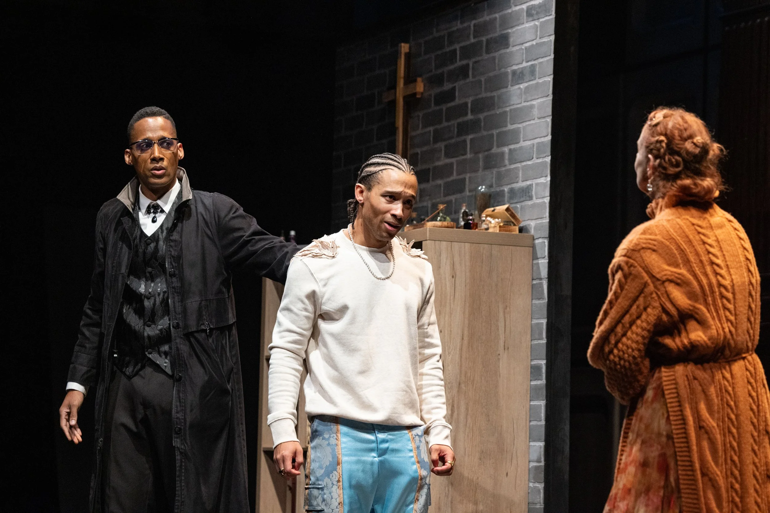 Brandon Carter (Friar Lawrence), Cole Taylor (Romeo), Luz Nicolas (Nurse)