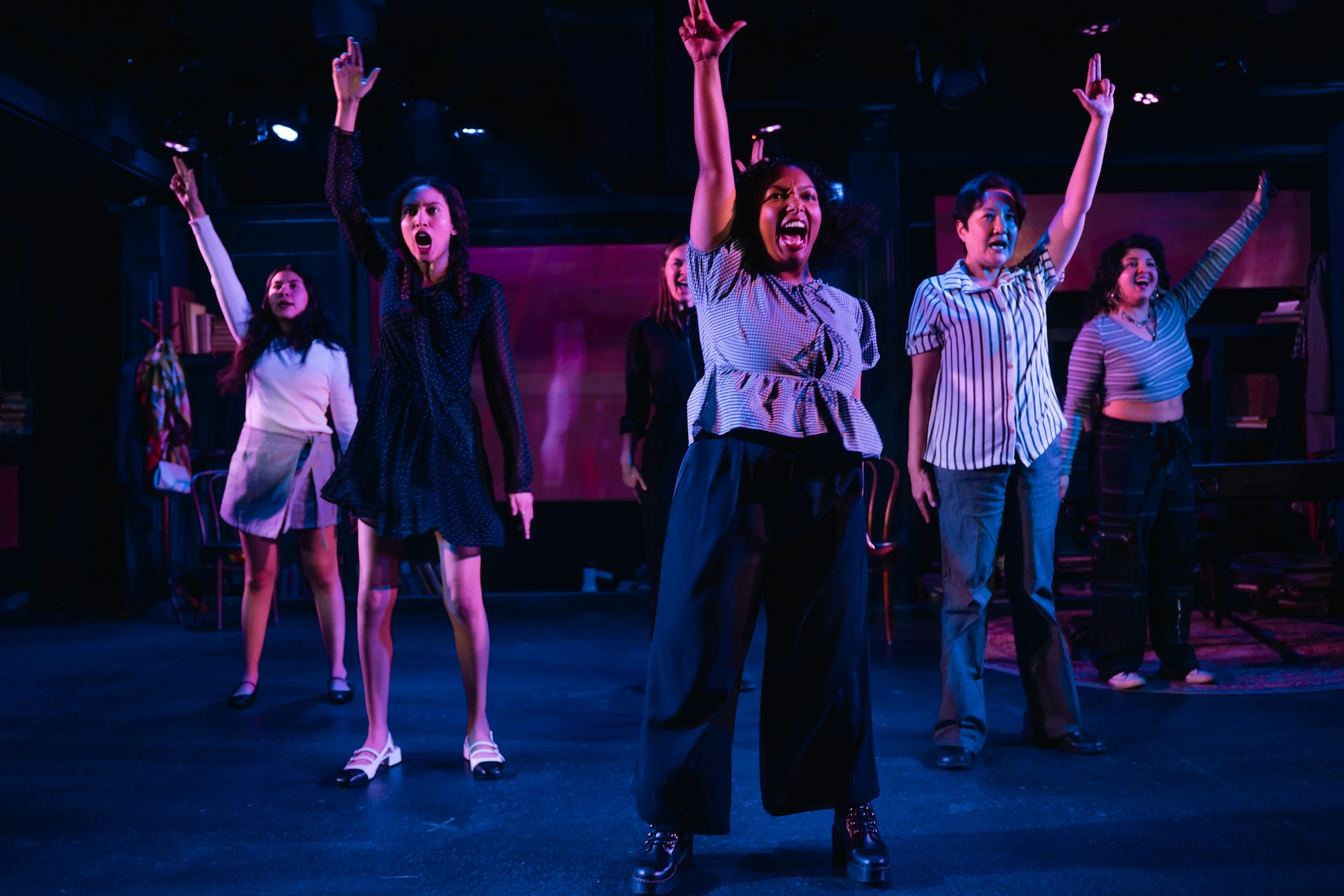 America Covarrubias, Mackenzie Mondag, Kita Grayson, Janet Song, Naseem Etemad