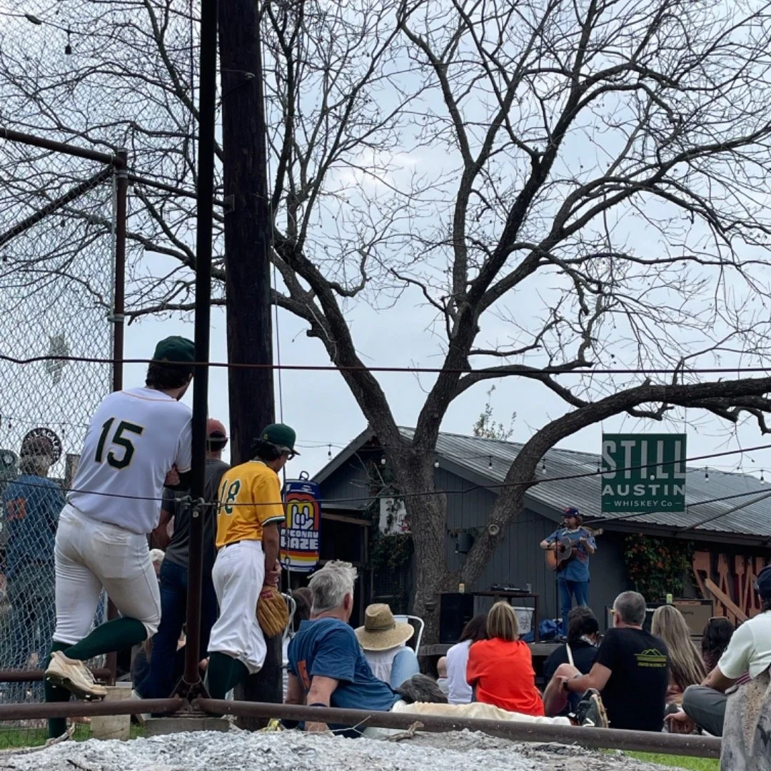 Had a great day of baseball and music with @parakeetsbaseball @texasplayboysbaseball and @kevinmorby. #sandlotsocialclub #sandlotrevolution #baseballisback