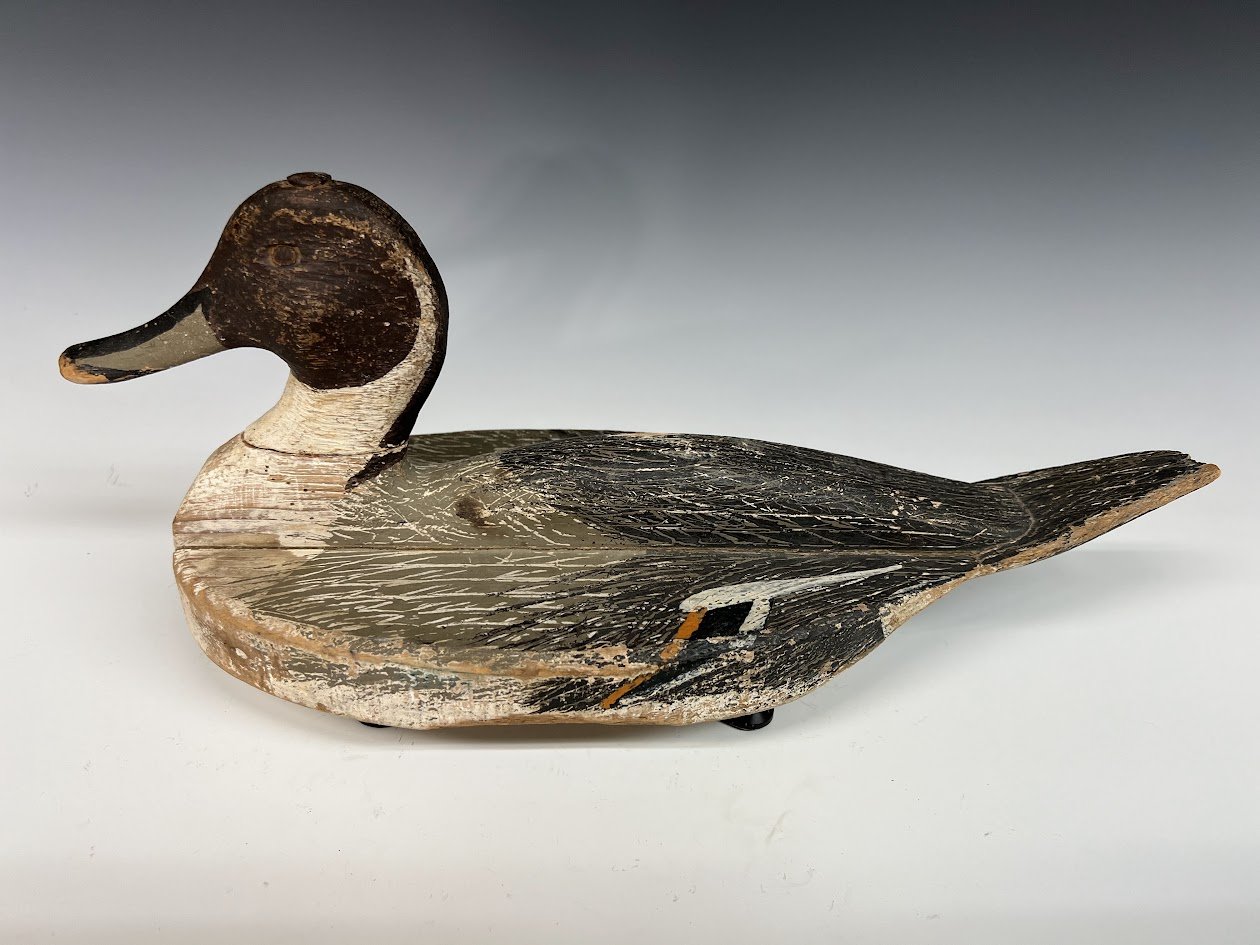Decoy Wright Decoy Company Pintail Drake Vintage Decoy For Sale — West