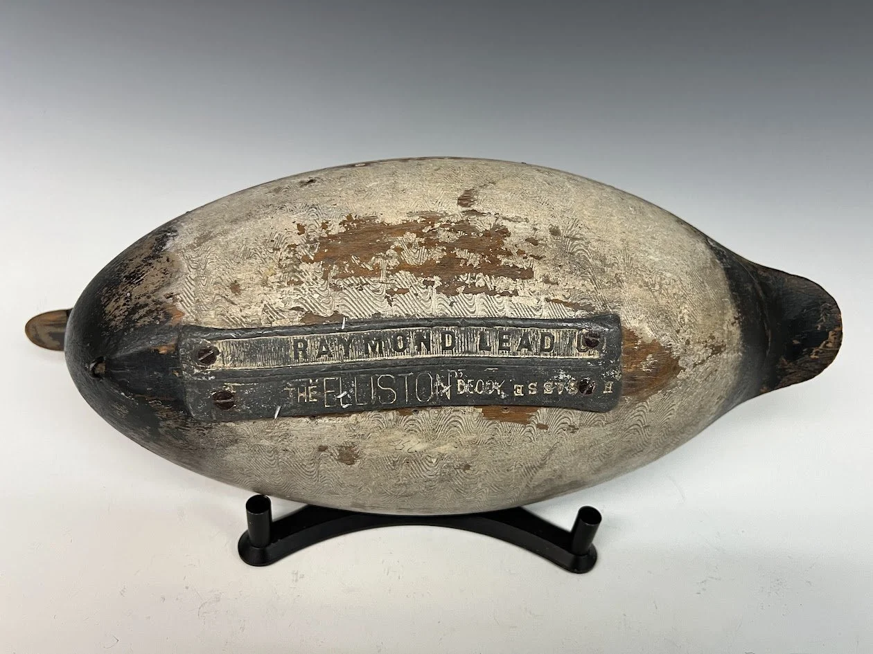 Decoy Robert Elliston Redhead Drake Vintage Decoy For Sale — West Coast