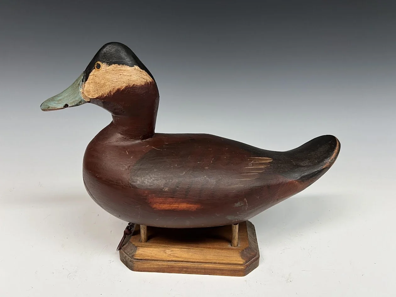 Decoy Captain Harry Jobes Ruddy Duck Decoy For Sale — West Coast Decoys