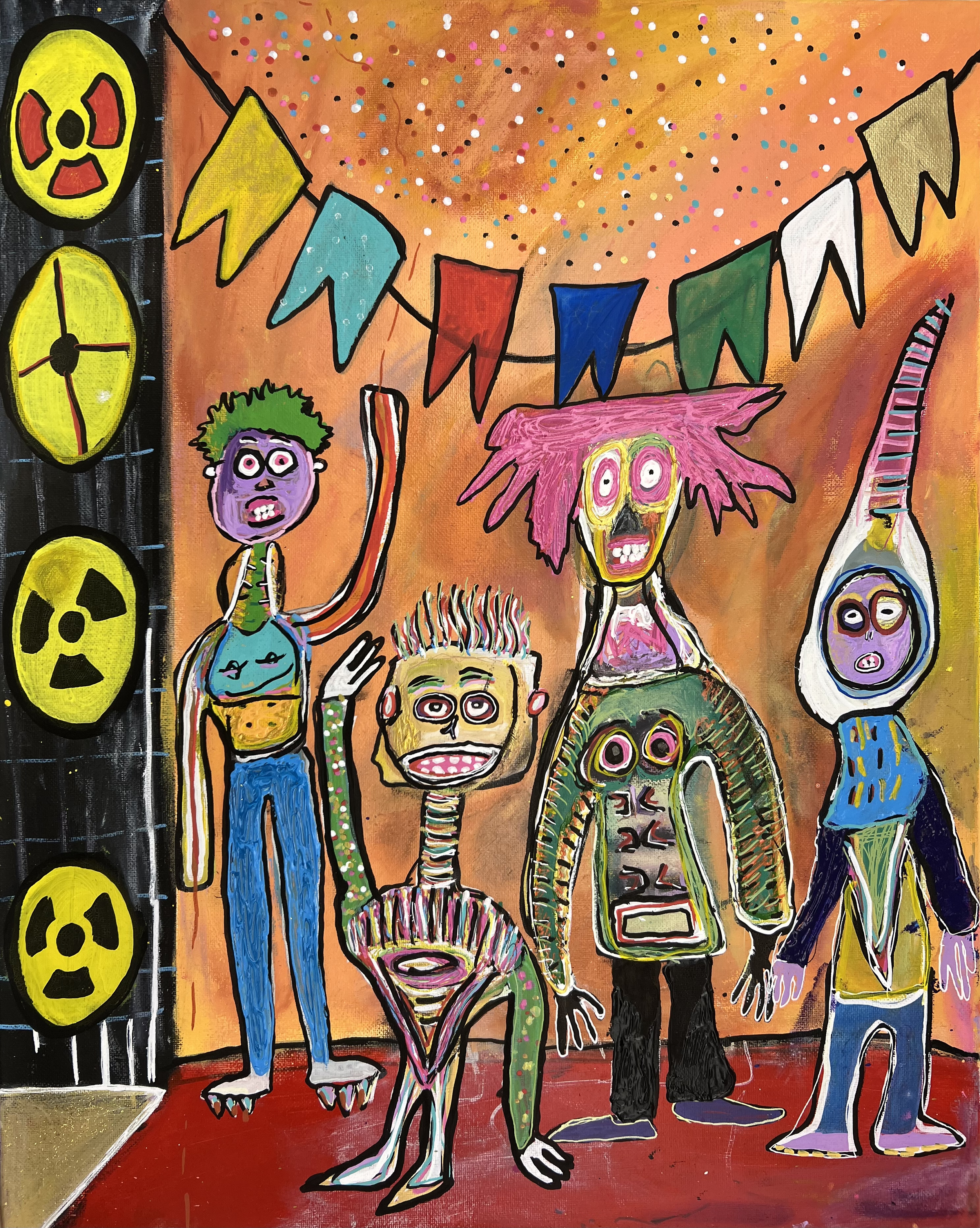 Contaminated.☢️  Birthday.🎁  Celebration.🎉