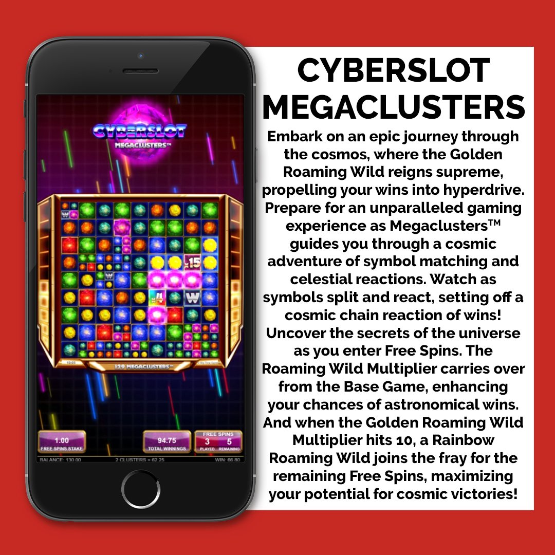 Ignite the stars and conquer the cosmos in Cyberslot Megaclusters! 🌠 #bigtimegaming #cyberslotmegaclusters #megaclusters