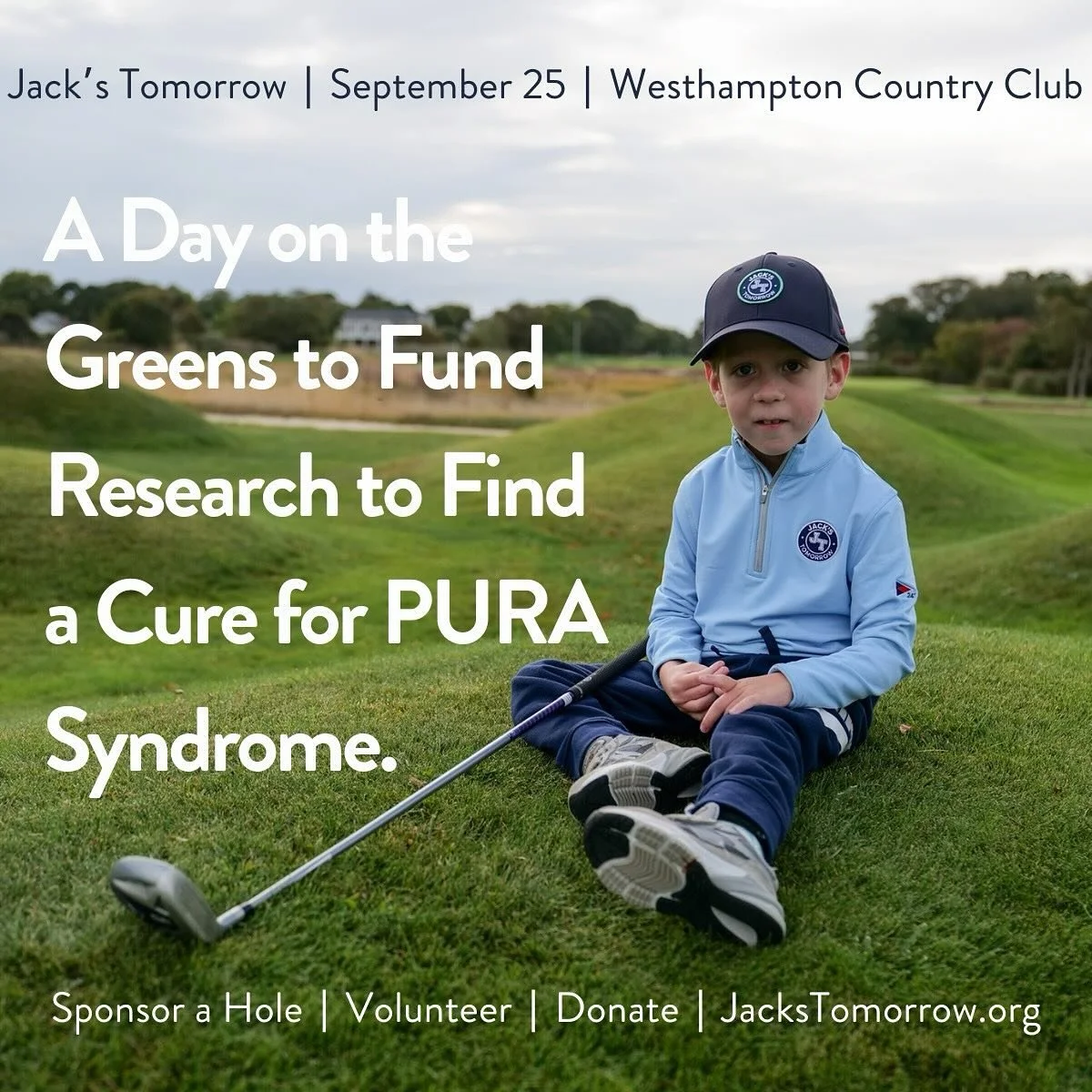 🏌️ VOLUNTEERS NEEDED! 🏌️
 
Join us for SWING FOR A CURE - Our biggest fundraiser of the year!
 
📅 September 25th 📍 Westhampton Country Club
 
We need YOUR help to make this incredible event a success! Every volunteer makes a difference as we work