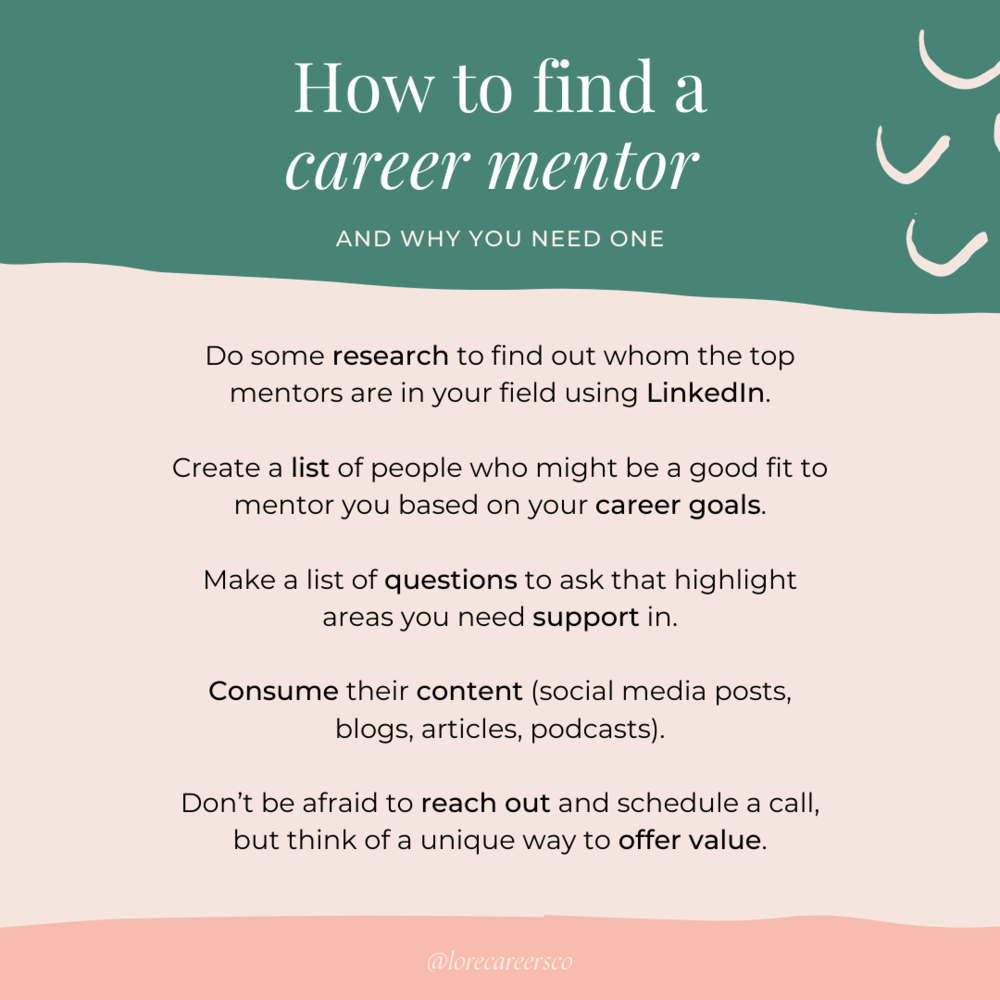 solid slange gevinst How to Find a Career Mentor and Why You Need One! — Ashley Serrano