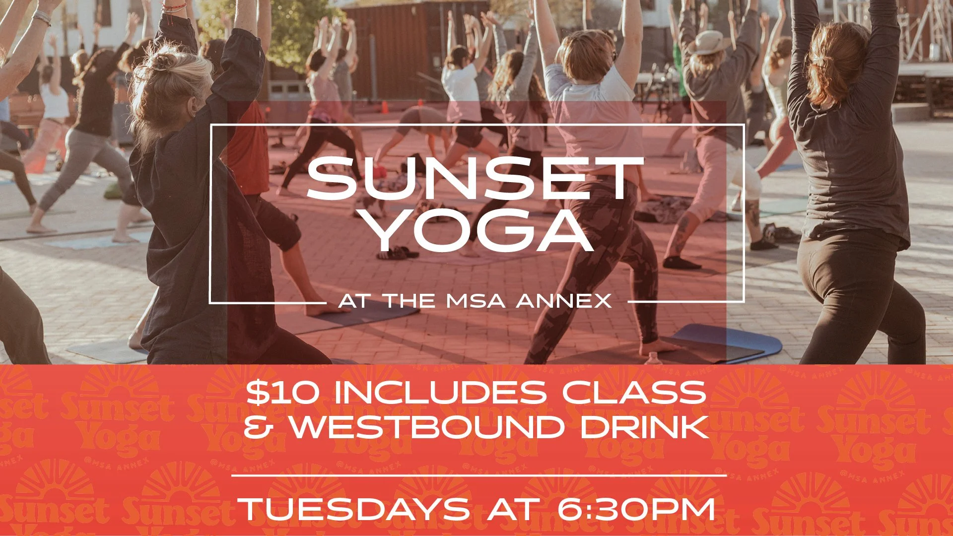 Sunset Yoga at MSA Annex!