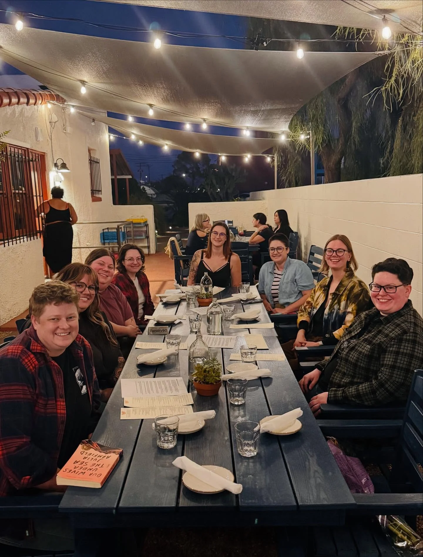 Check out this sweet little book club! Do you have a book club, craft club, or any other club that needs a space to meet? We would love to host you all!! Contact ashley@thetapandbottle.com to set up your reservation!
#TucsonWineBar #DrinkLocalTucson