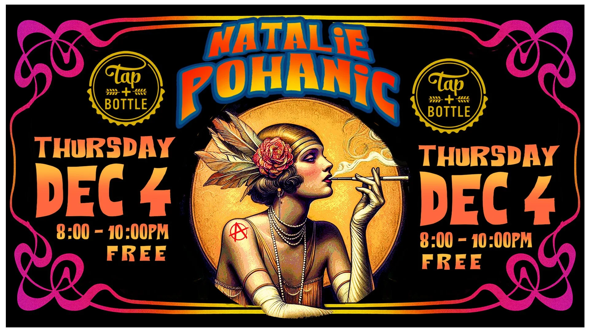 Natalie Pohanic - Live & FREE at T&B Downtown!