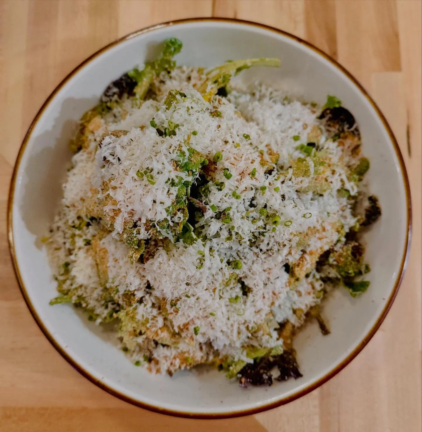 Our caeser salad is a fan favorite and its not hard to see why! With our housemade dressing and a generous portion of parmesan&mdash; how could you not love it? But have no fear! It can be made vegan and GF as well! 

#TucsonWineBar #DrinkLocalTucson