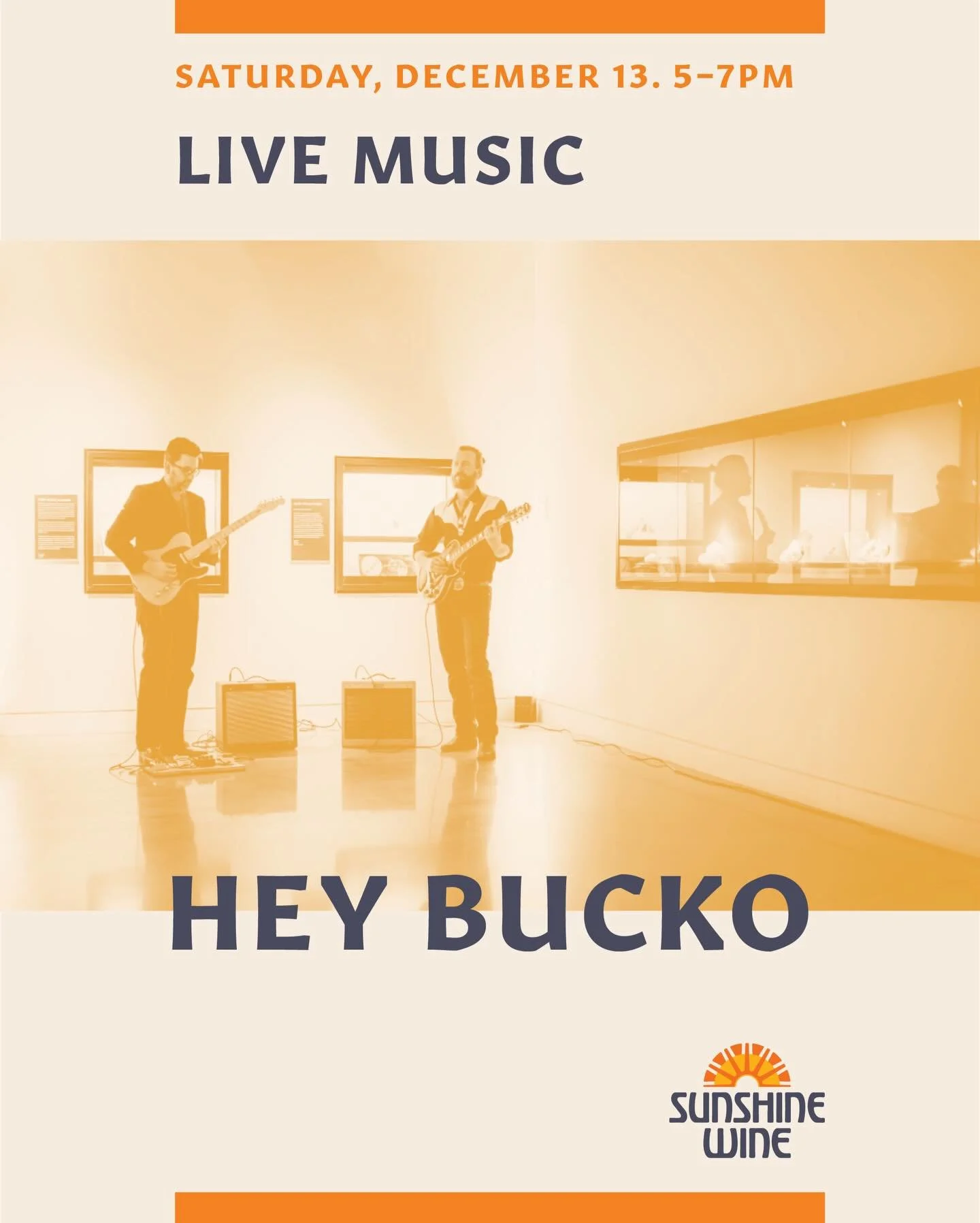 Join us this Saturday evening from 5pm-7pm for life music with @heybuckohey! Enjoy a hot toddy around the fire and enjoy the music. We can&rsquo;t wait to see you! 

#TucsonWineBar #DrinkLocalTucson #SupportLocalAZ #TucsonEatsAndDrinks #AZWineScene #