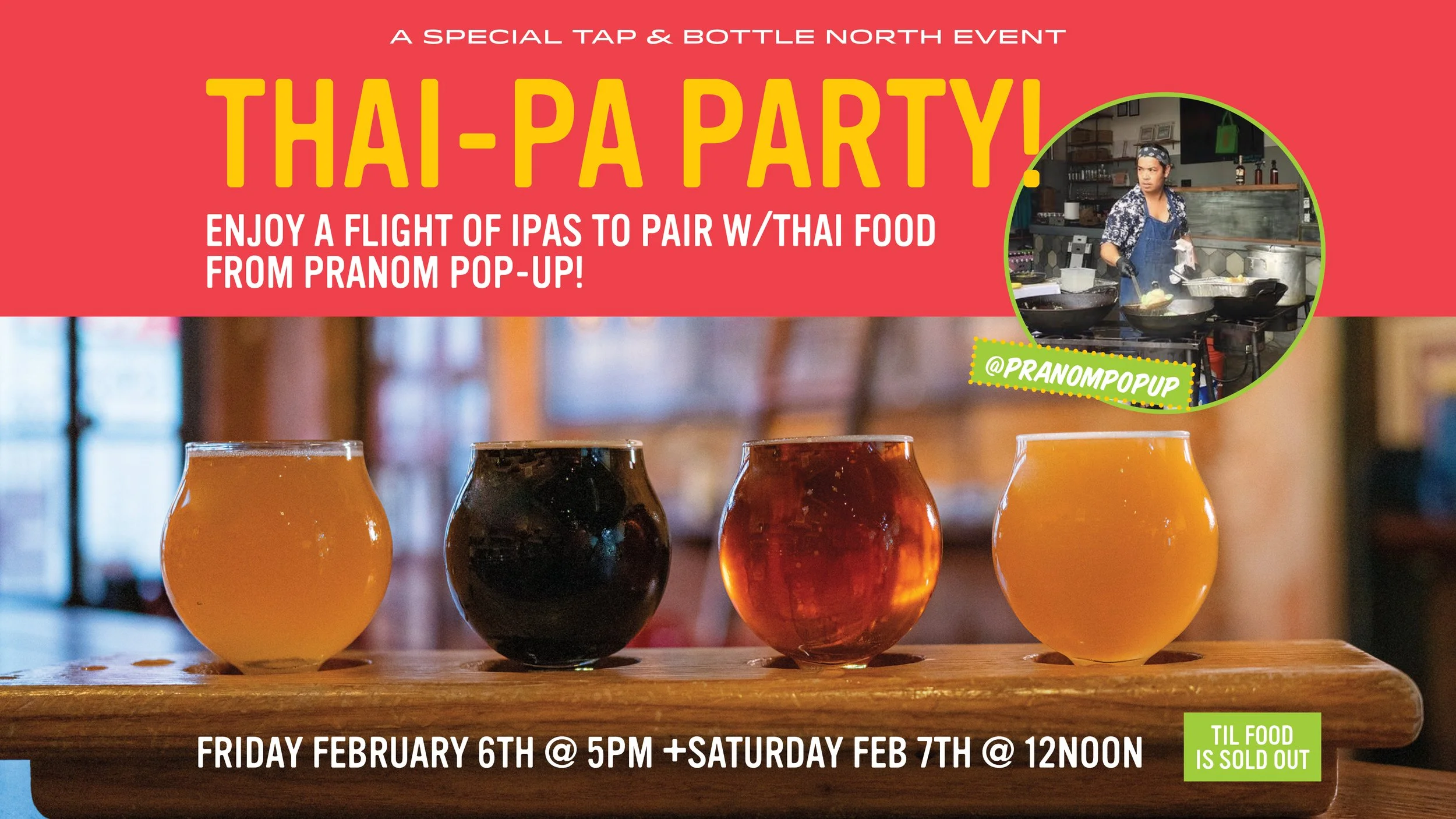 Thai-PA Party at T&B North!