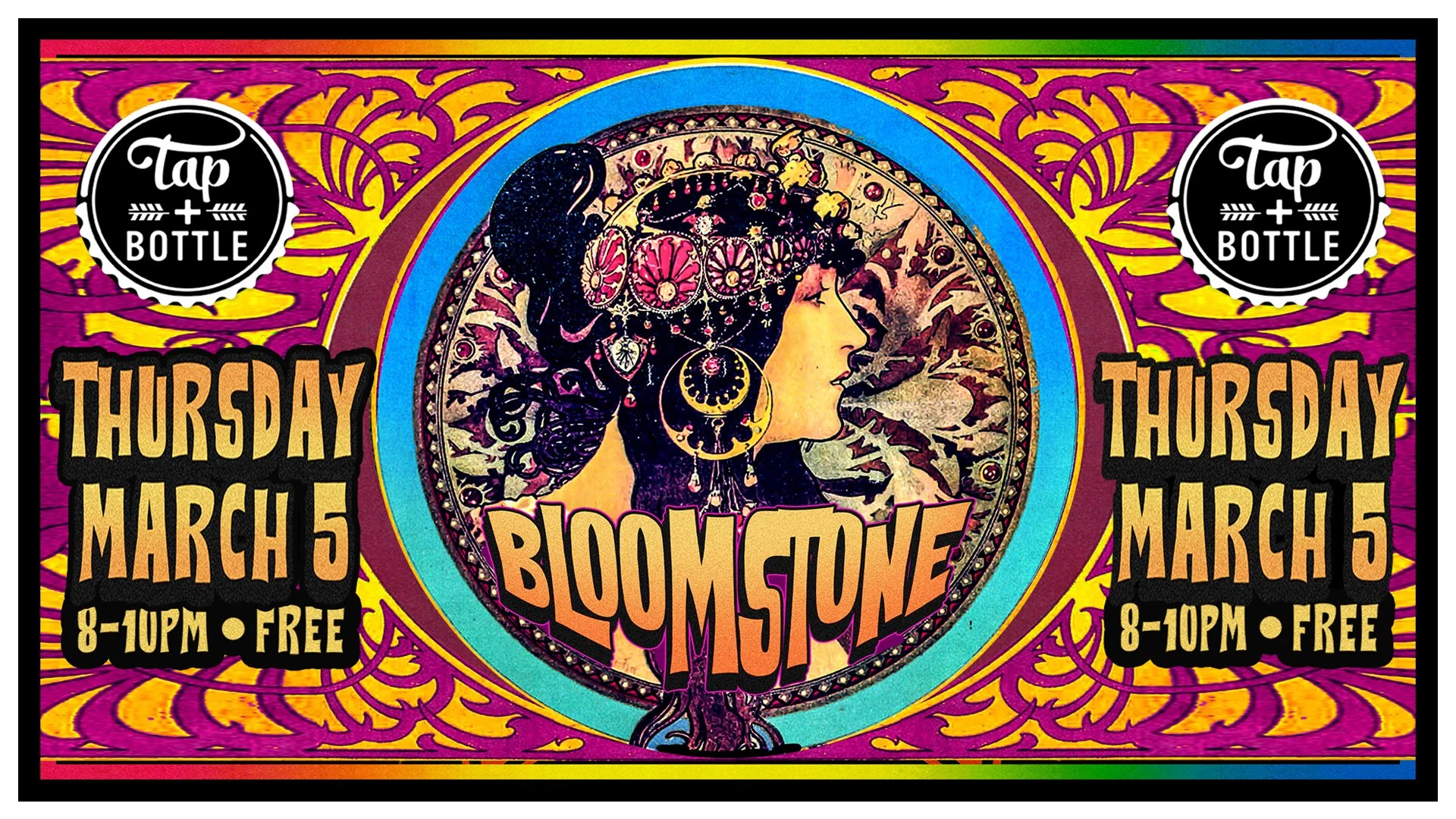 Bloomstone- Live &amp; FREE at T&amp;B Downtown