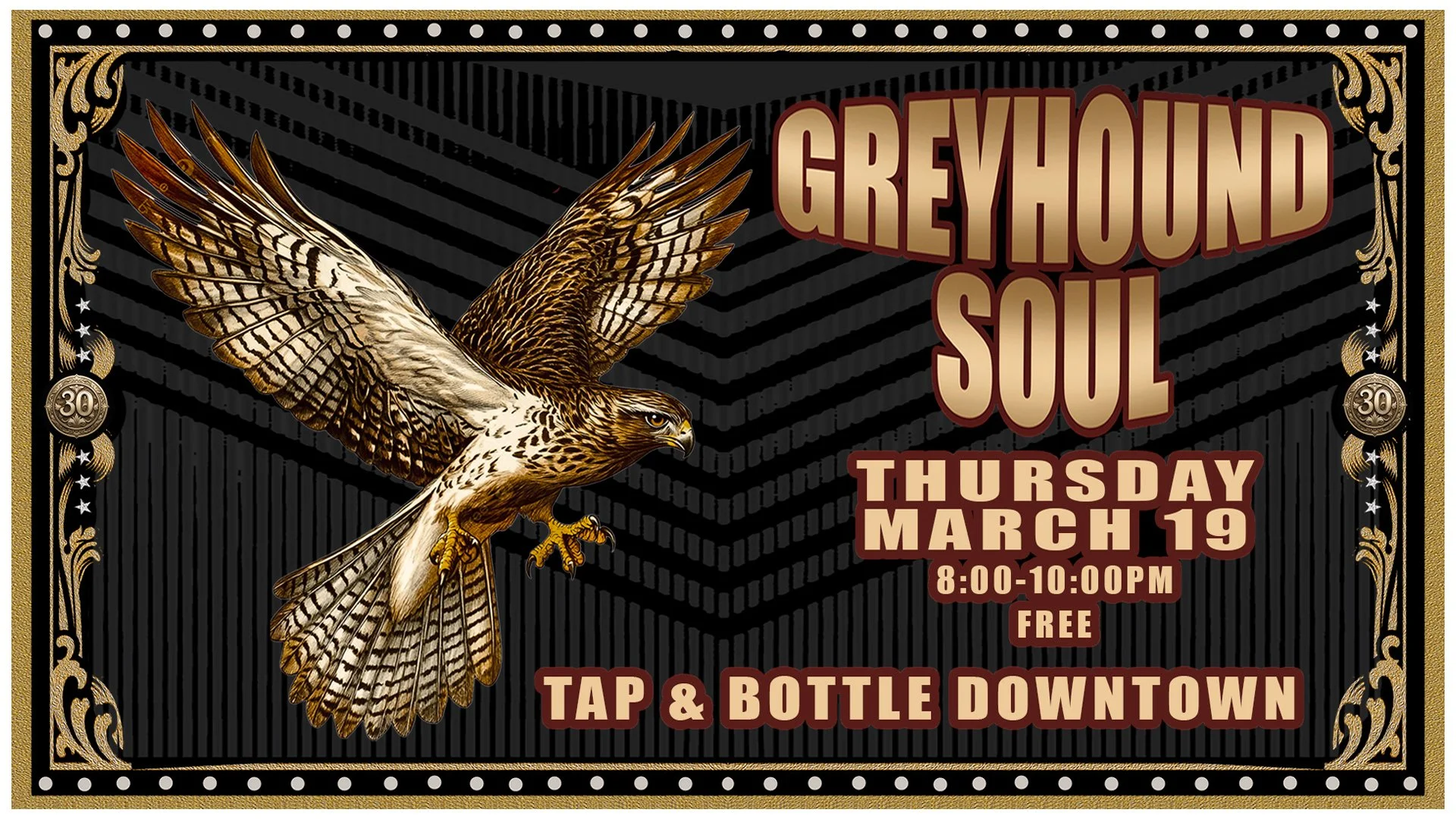 Greyhound Soul - Live and Free at T&amp;B Downtown