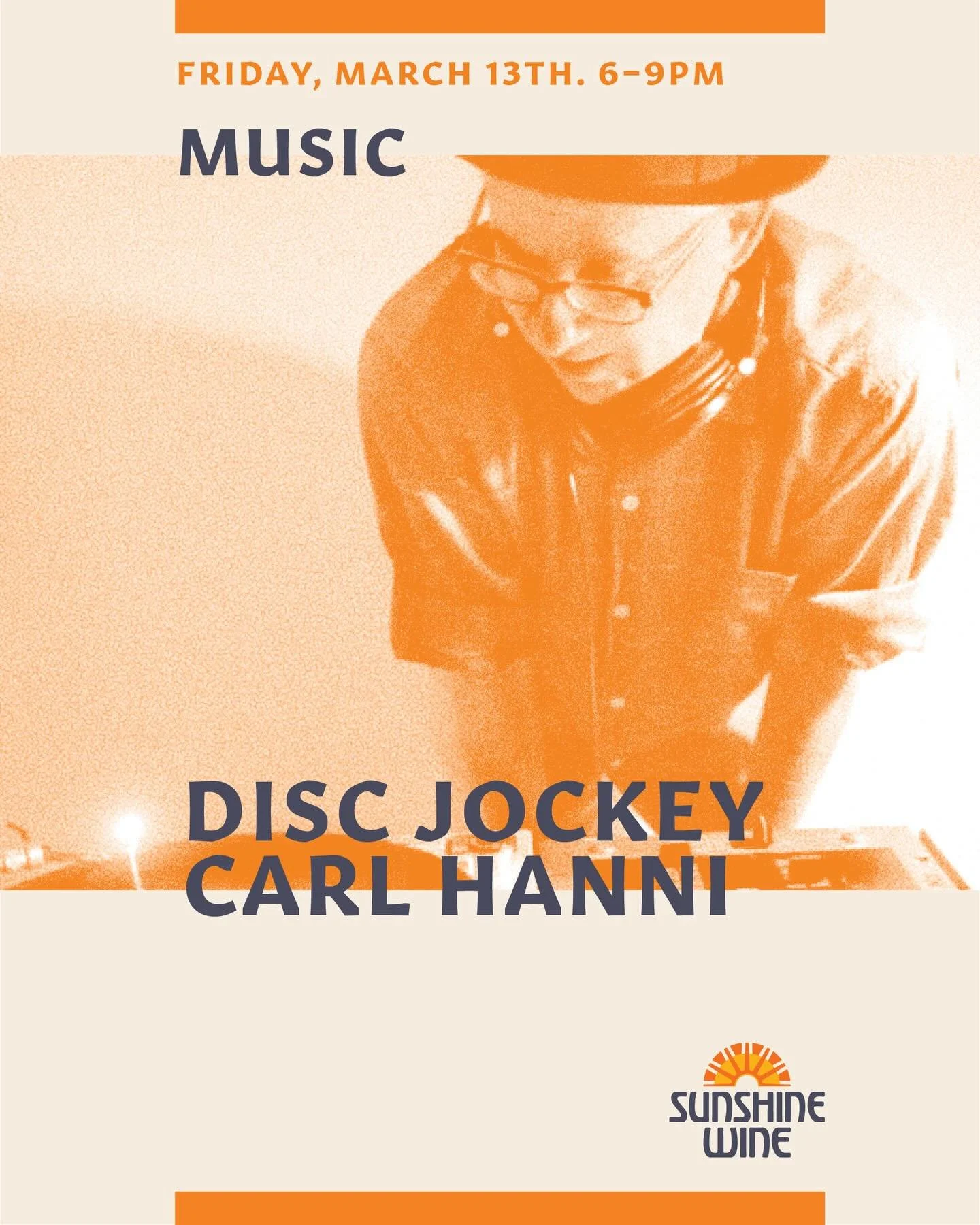 Come hang with us this Friday March 13th from 6pm to 9pm for a live set with @carlhanni! Come for the tunes and stay for the drinks. See you there! 

#TucsonWineBar #DrinkLocalTucson #SupportLocalAZ #TucsonEatsAndDrinks #AZWineScene