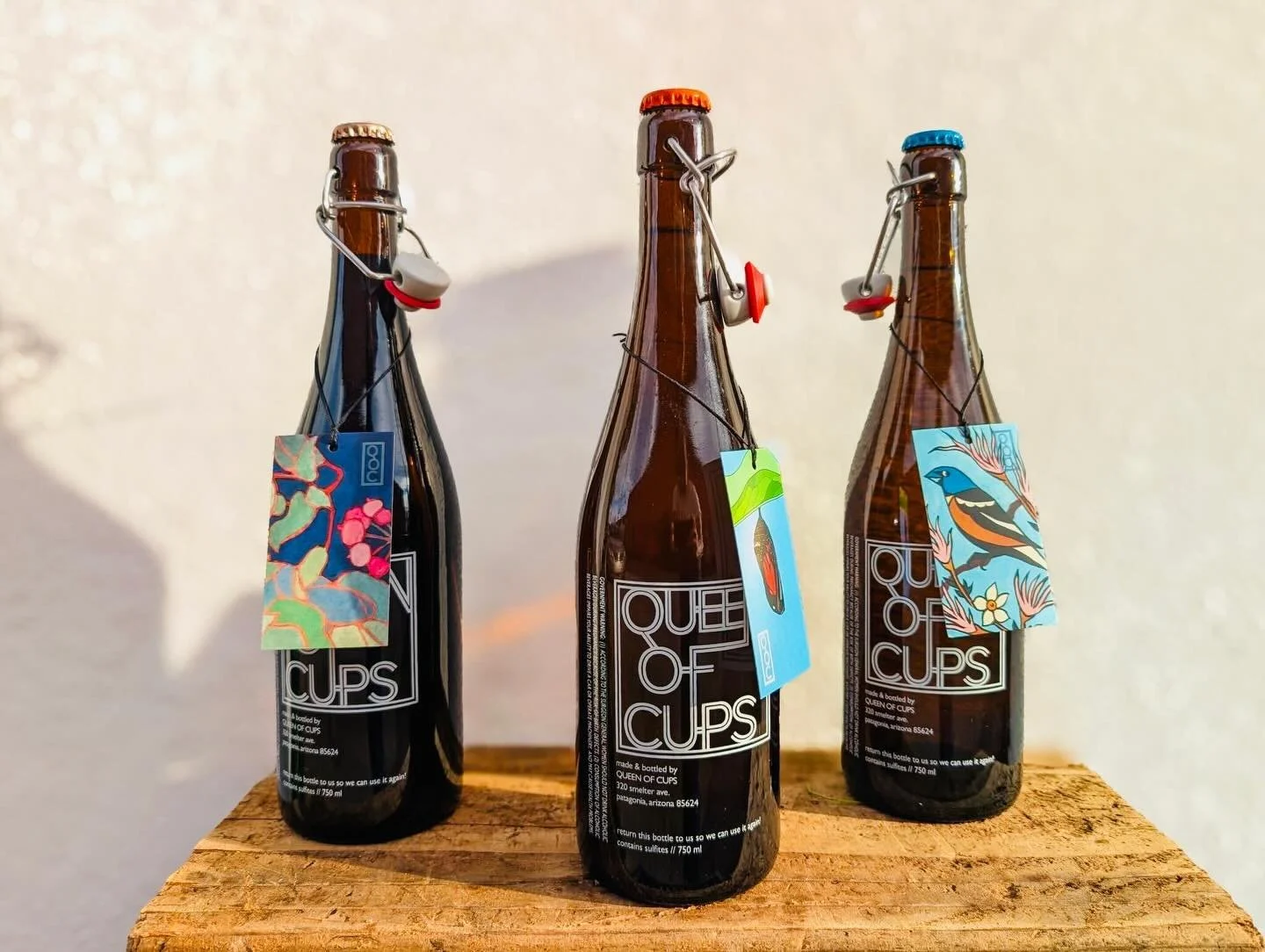 It&rsquo;s our wine(s) of the week! Queen of Cups began as a village winery in the lovely nearby town of Patagonia. Lily and Emmett, drawing on their respective backgrounds in environmental restoration and wine production, with skills developed in Fr