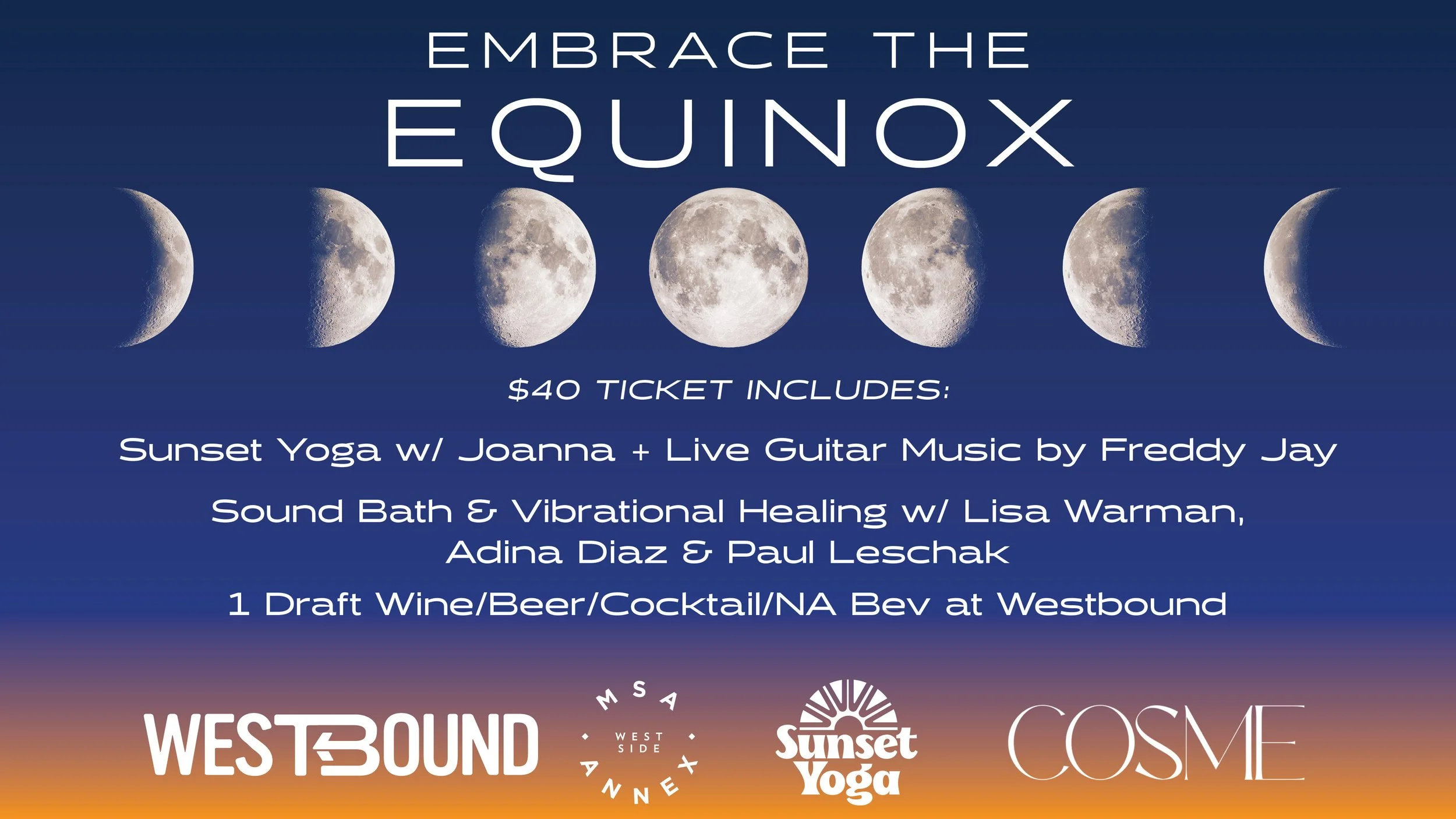 Embrace the Equinox at the MSA Annex!