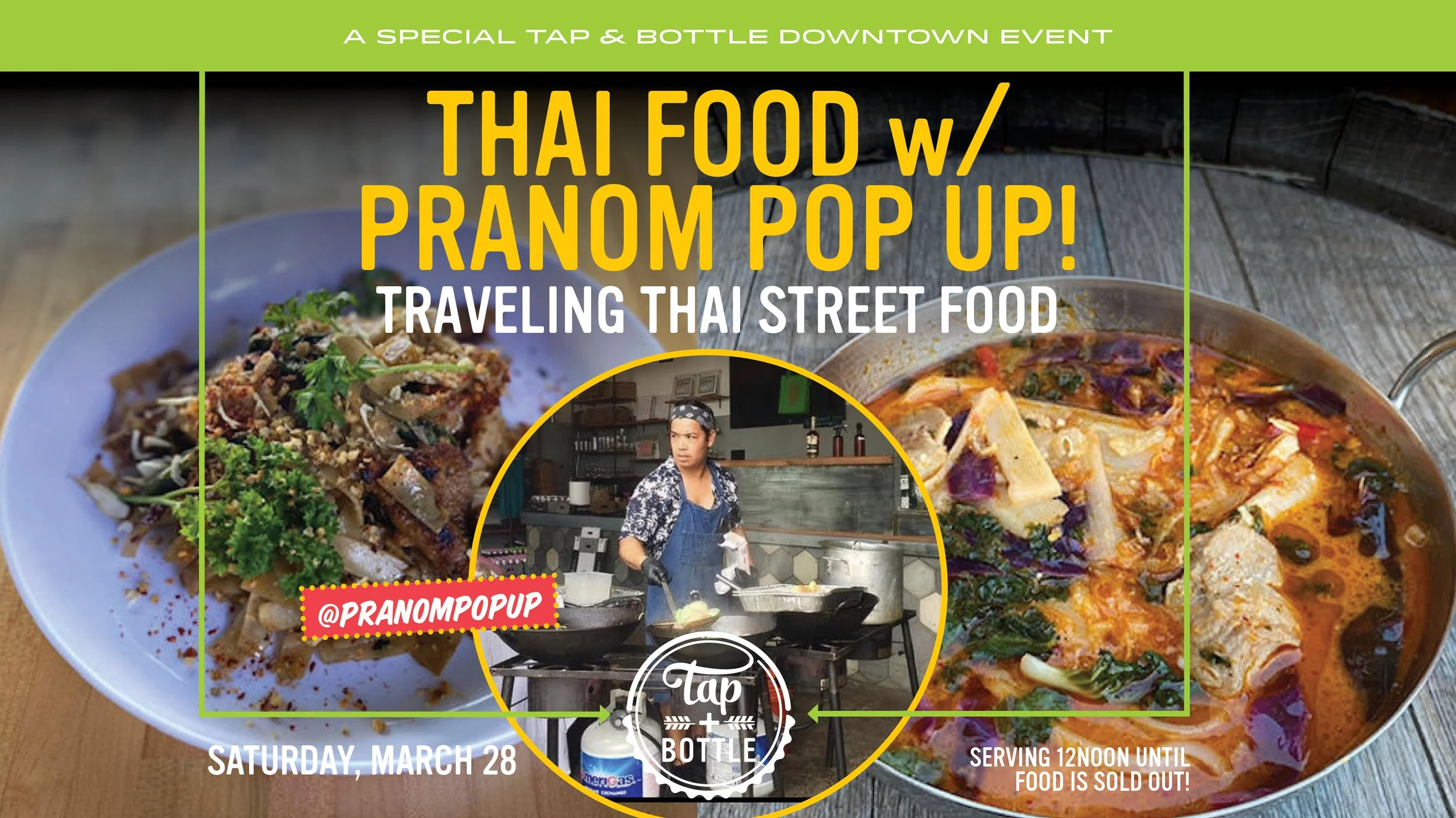 Pranom Pop-Up at T&amp;B Downtown!