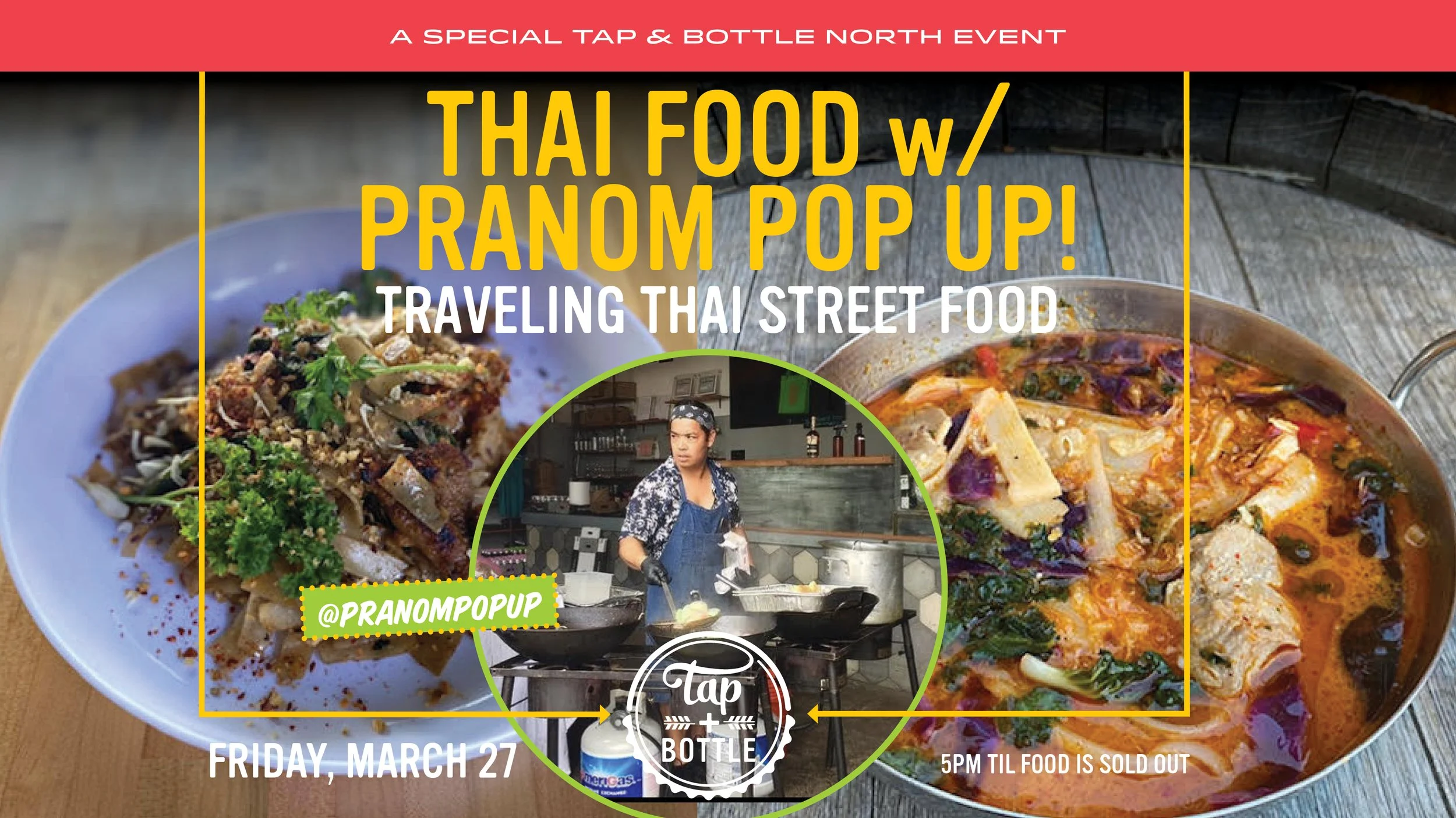 Pranom Pop-Up at T&amp;B North!