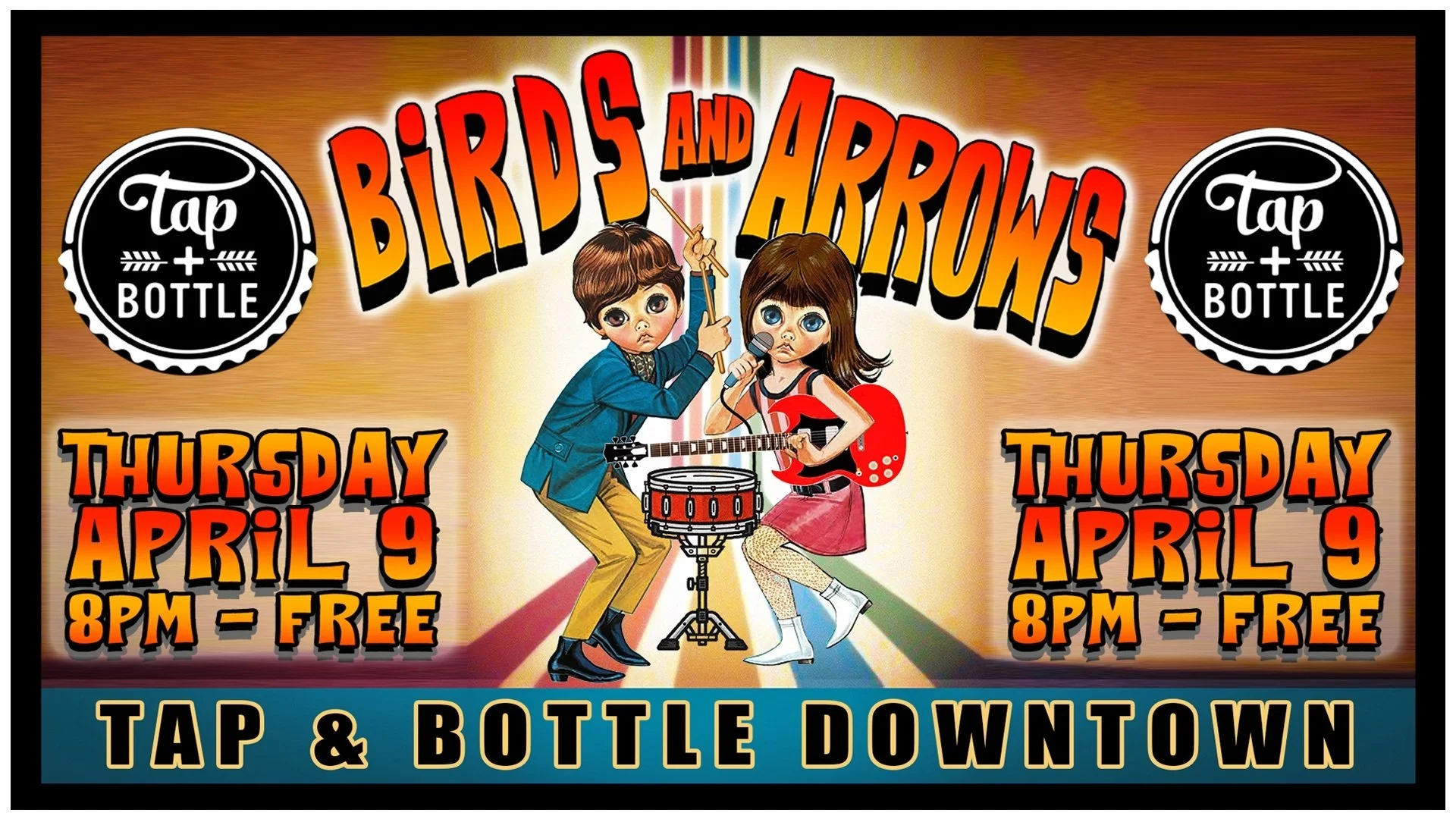 Birds and Arrows - Live &amp; FREE at T&amp;B Downtown!