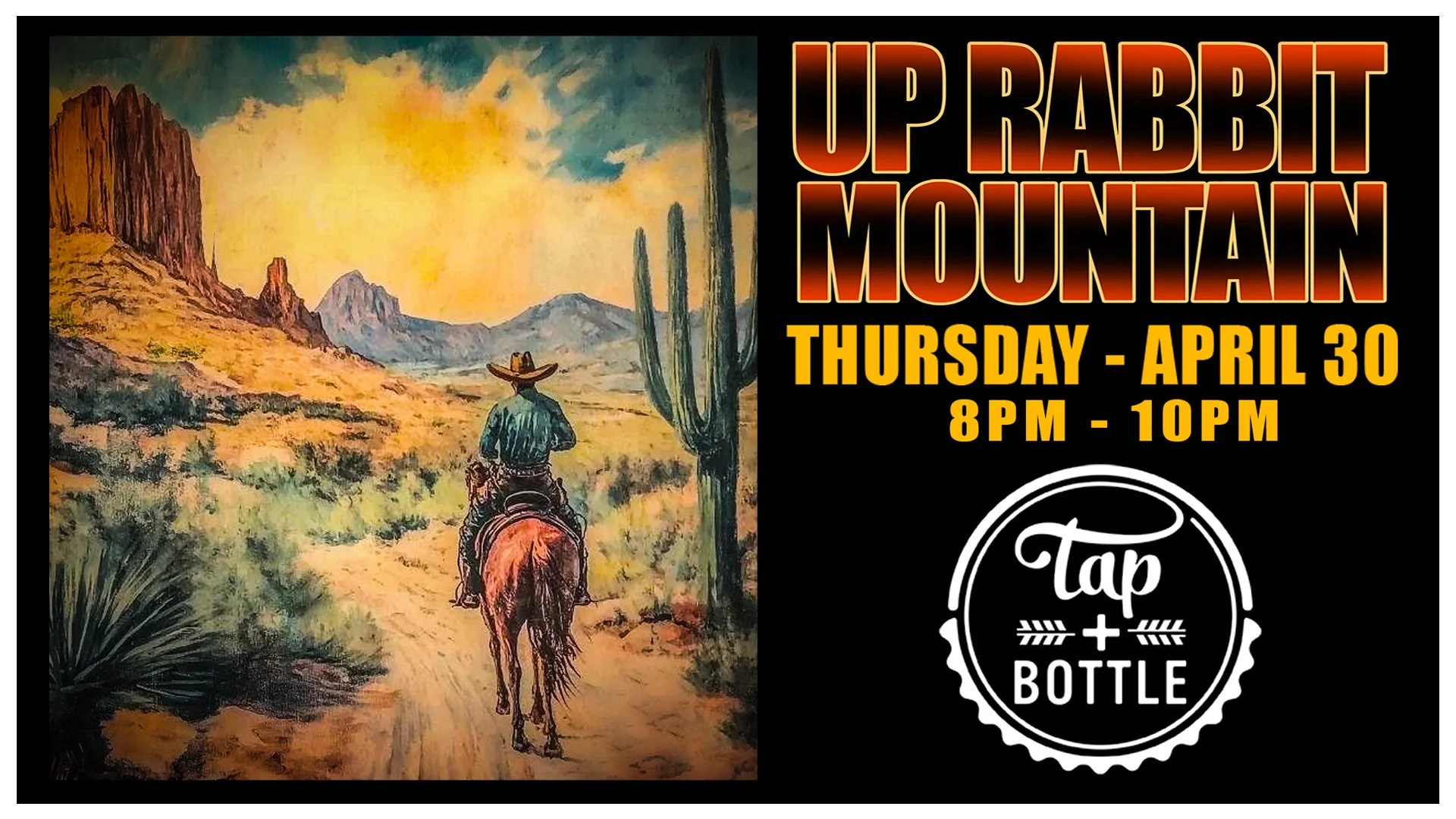 Up Rabbit Mountain - Live & FREE at T&B Downtown!