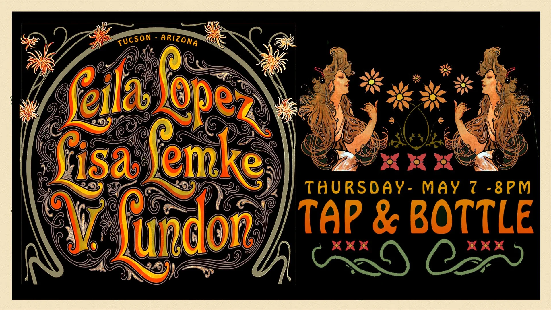 Lisa Lemke and Special Guests: Leila Lopez and V. Lundon - Live and Free at T&amp;B Downtown!
