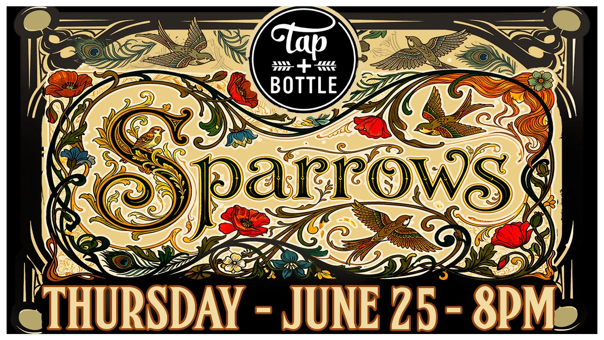 Sparrows - Live &amp; FREE at T&amp;B Downtown