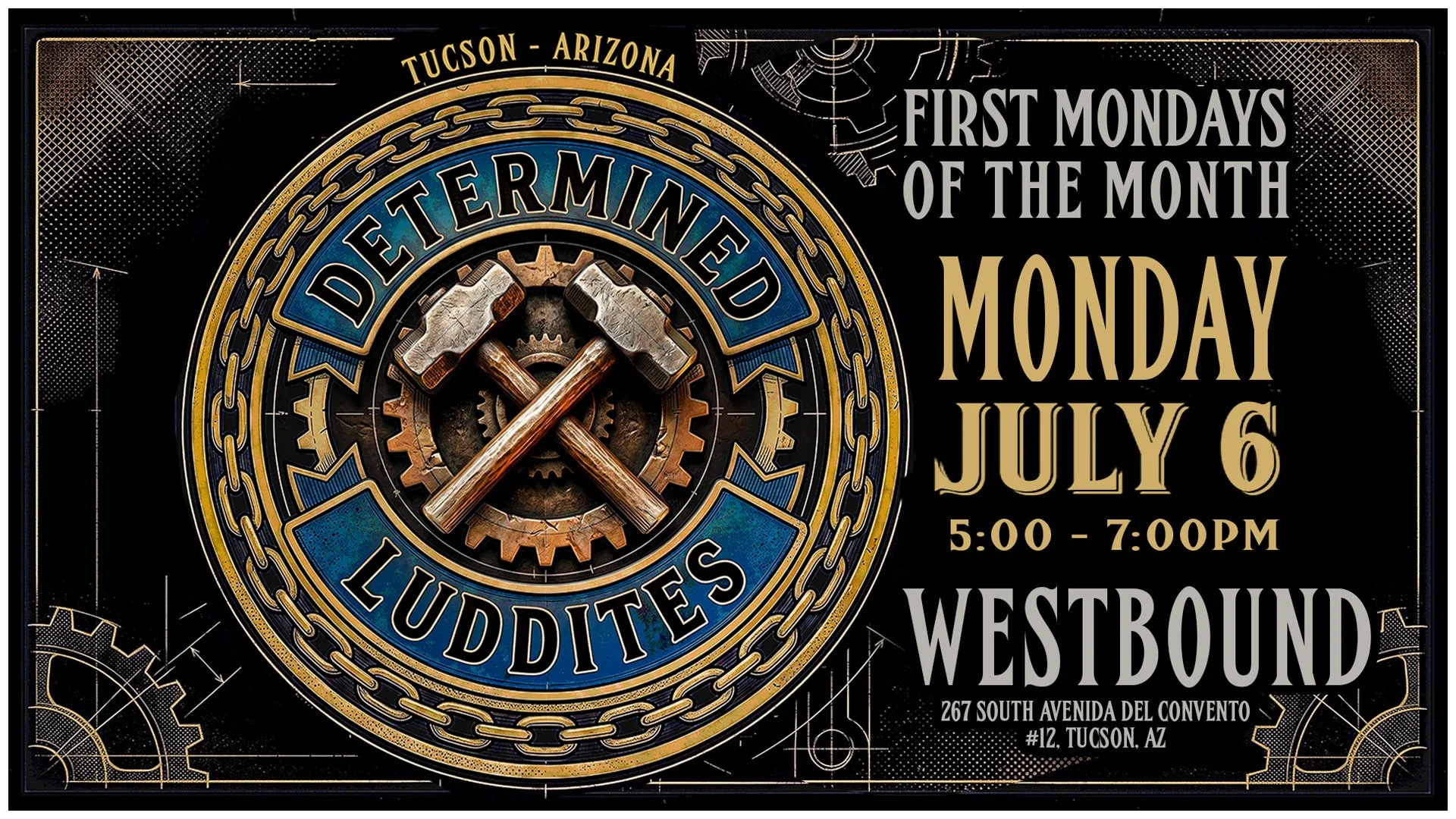 The Determined Luddites - Live and FREE at Westbound!