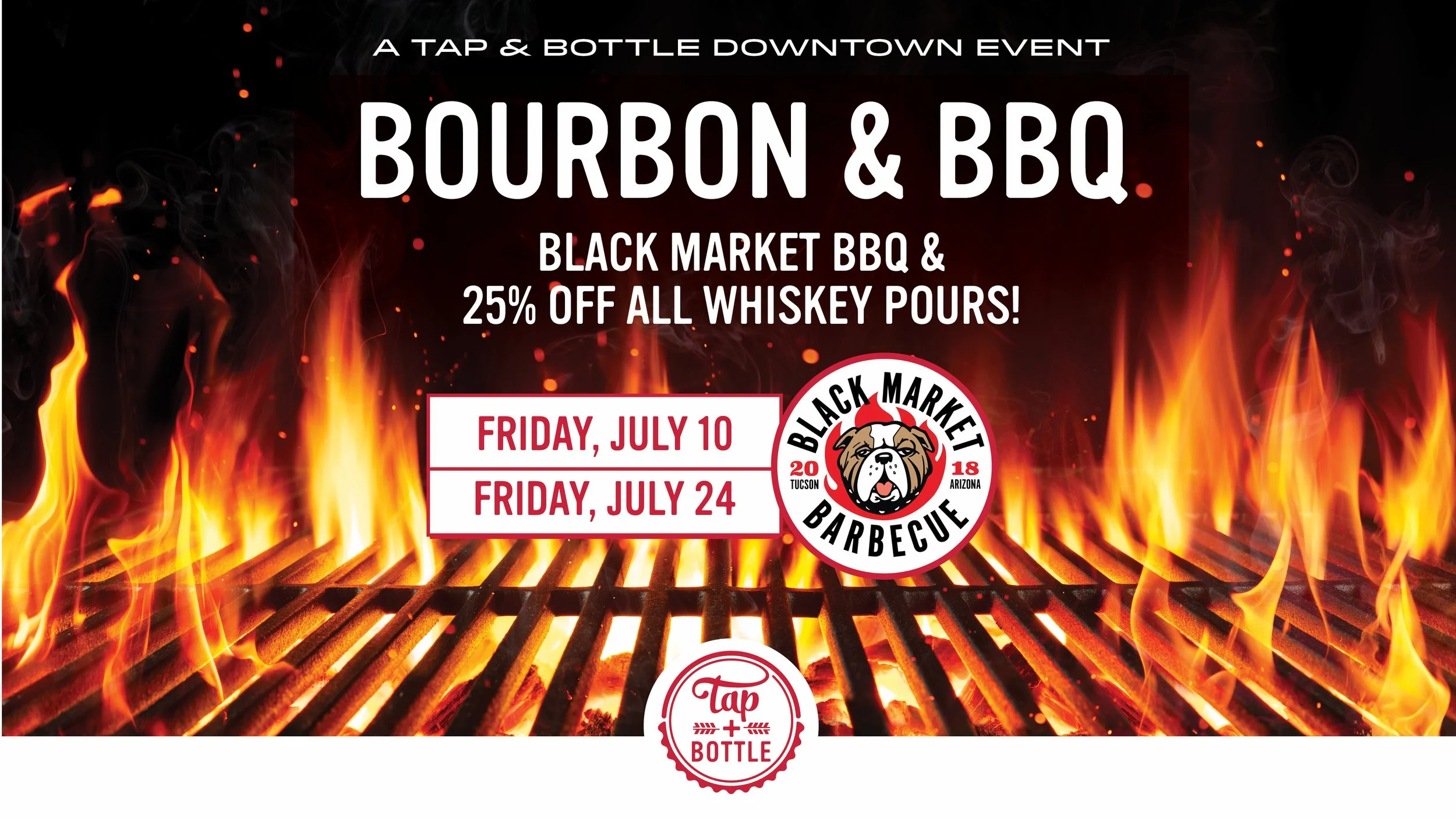Bourbon &amp; BBQ at T&amp;B Downtown!