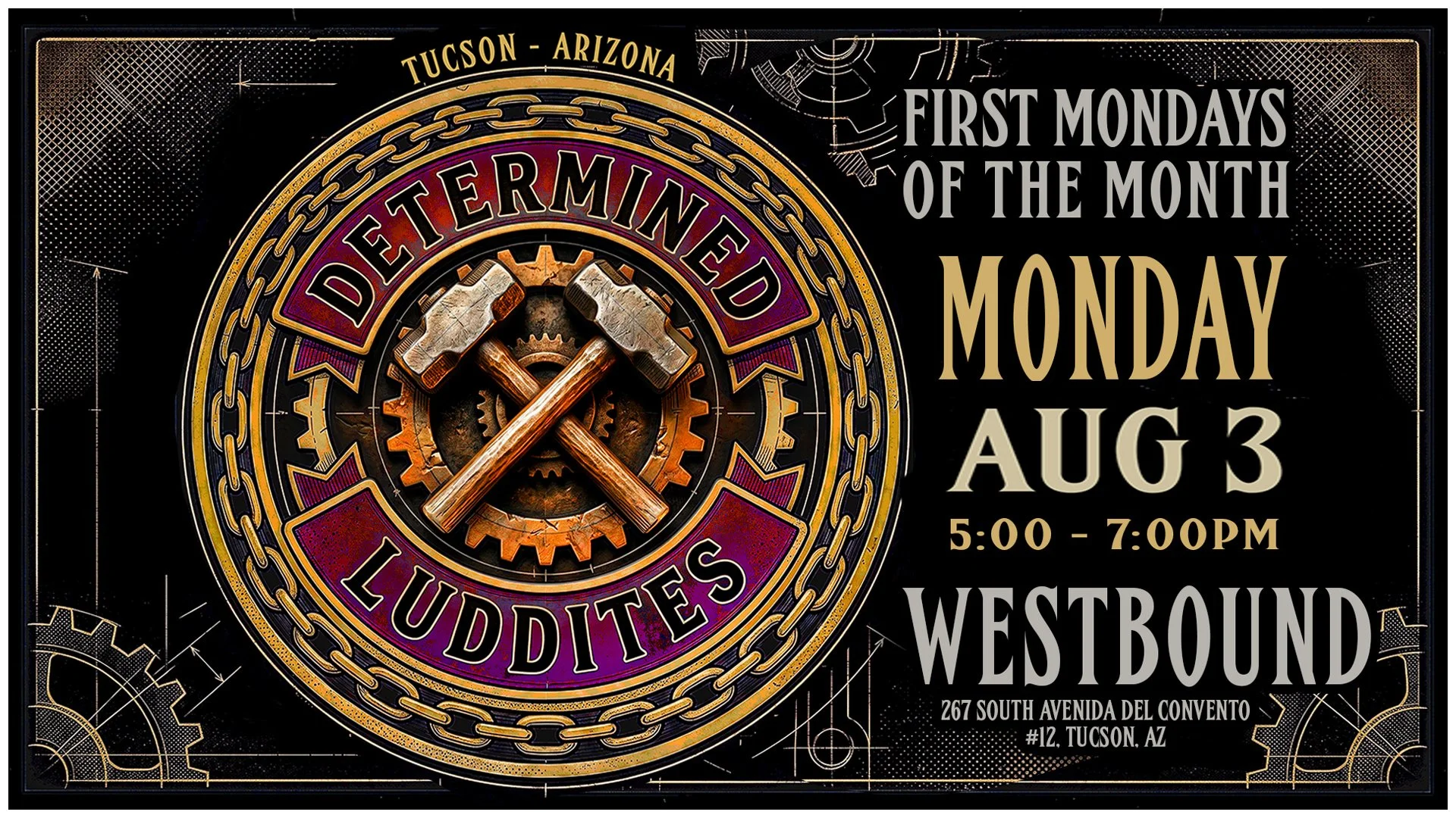 The Determined Luddites - Live and FREE at Westbound!