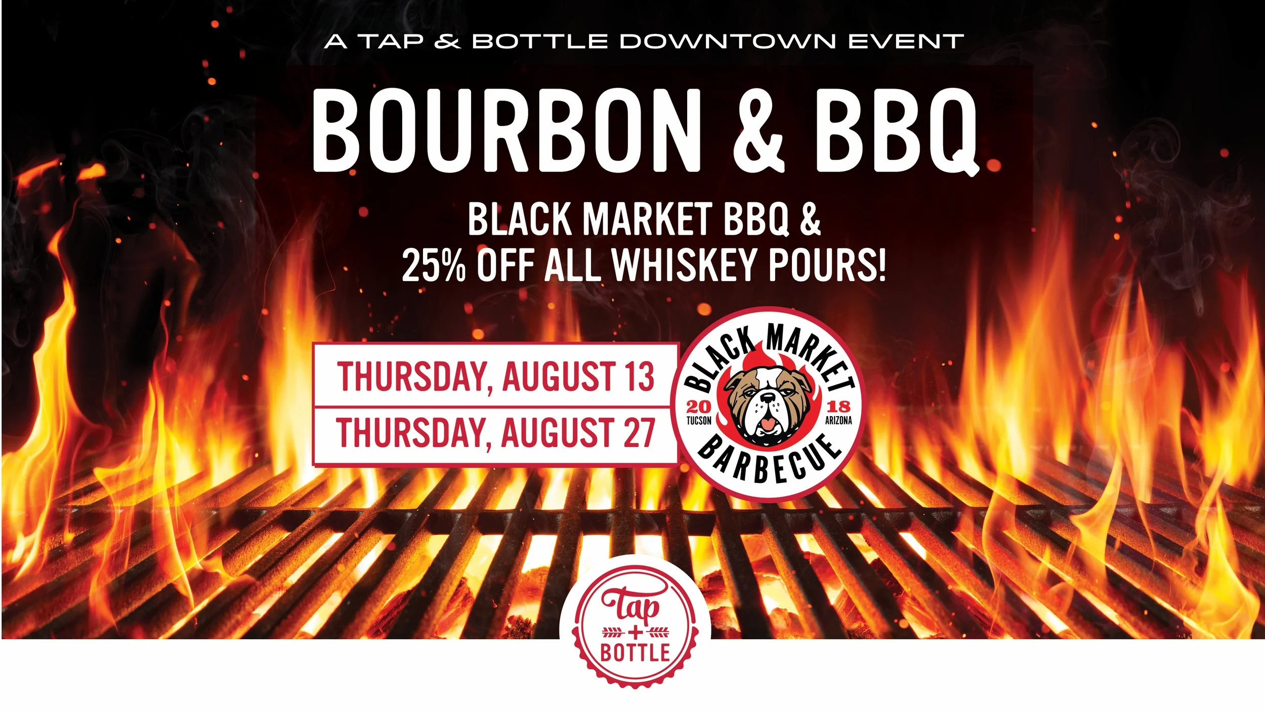 Bourbon &amp; BBQ at T&amp;B Downtown! 