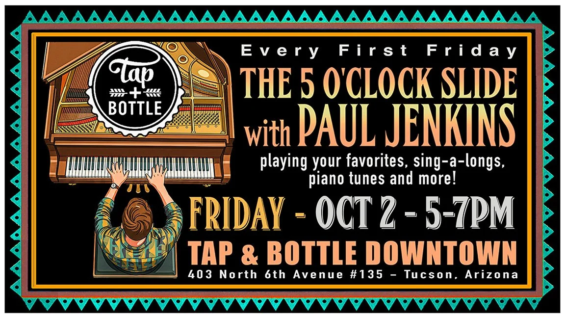 The 5 O'Clock Slide w/ Paul Jenkins at T&B Downtown 