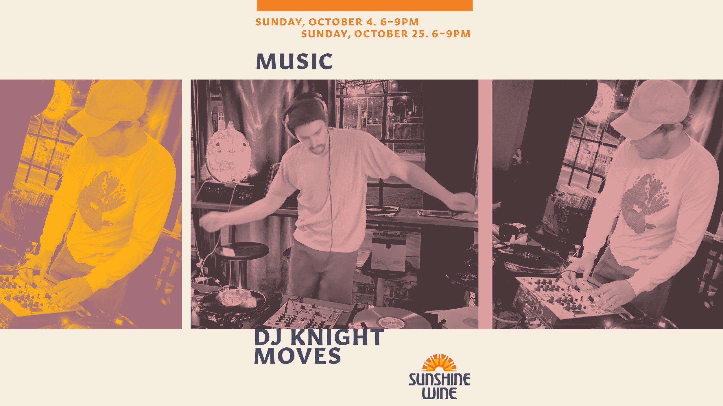 DJ Knight Moves at Sunshine Wine! 