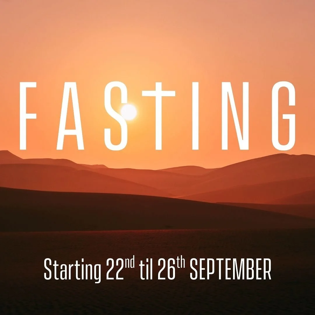 Starting tomorrow, September 22nd, our church will begin a time of fasting together. Each day, we&rsquo;ll be sharing scripture and prayers to encourage you on this journey. Let&rsquo;s use this time to seek God wholeheartedly, grow deeper in our fai