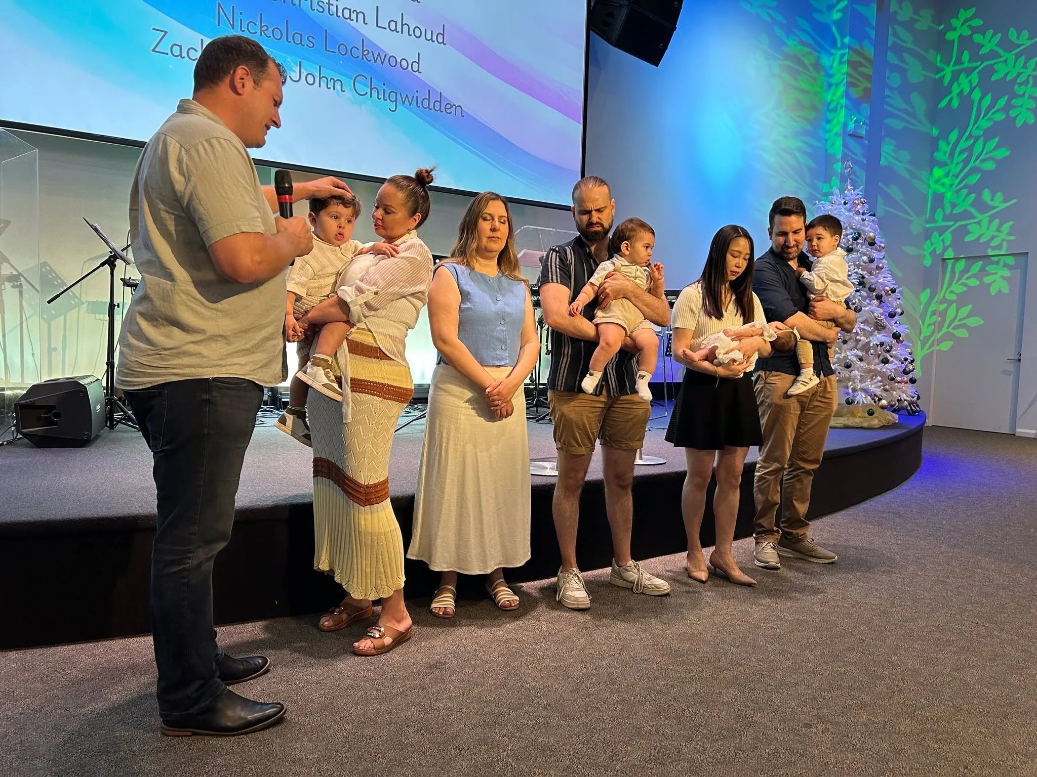 What a beautiful Sunday!  We had the joy of dedicating four precious little ones to God, and the love and fellowship that followed made the day even more special. Grateful for moments like these.