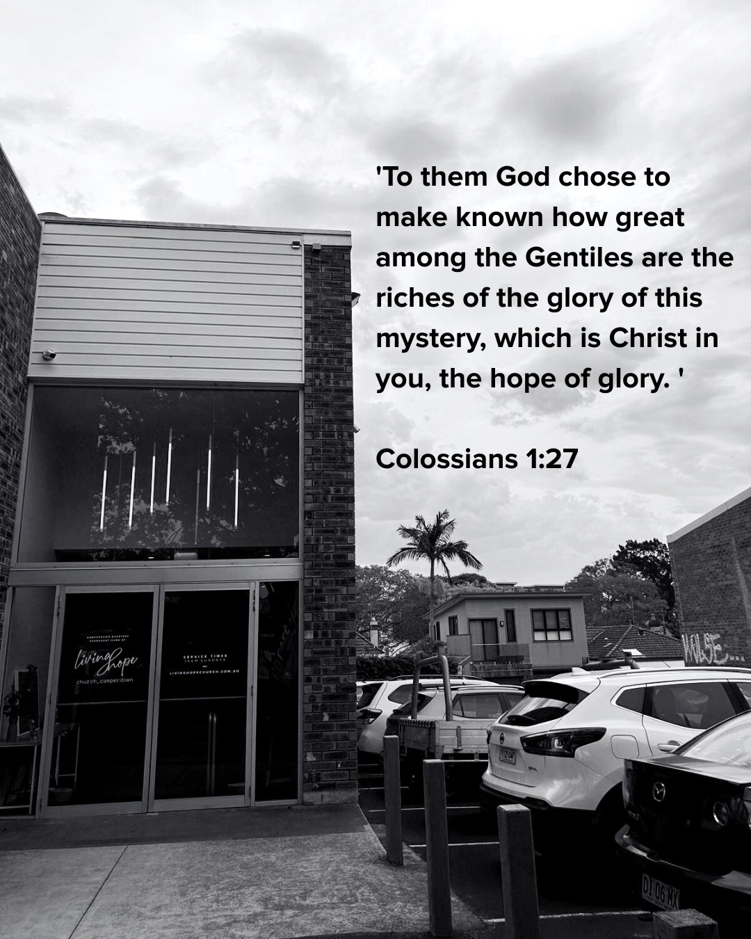 We are Back!!! This Sunday the 4th of January is our first service of 2026. Iven Sanchez will be preaching &amp; you will be able to watch the service online via Youtube but there is no better way to start the year than with people face to face! espe