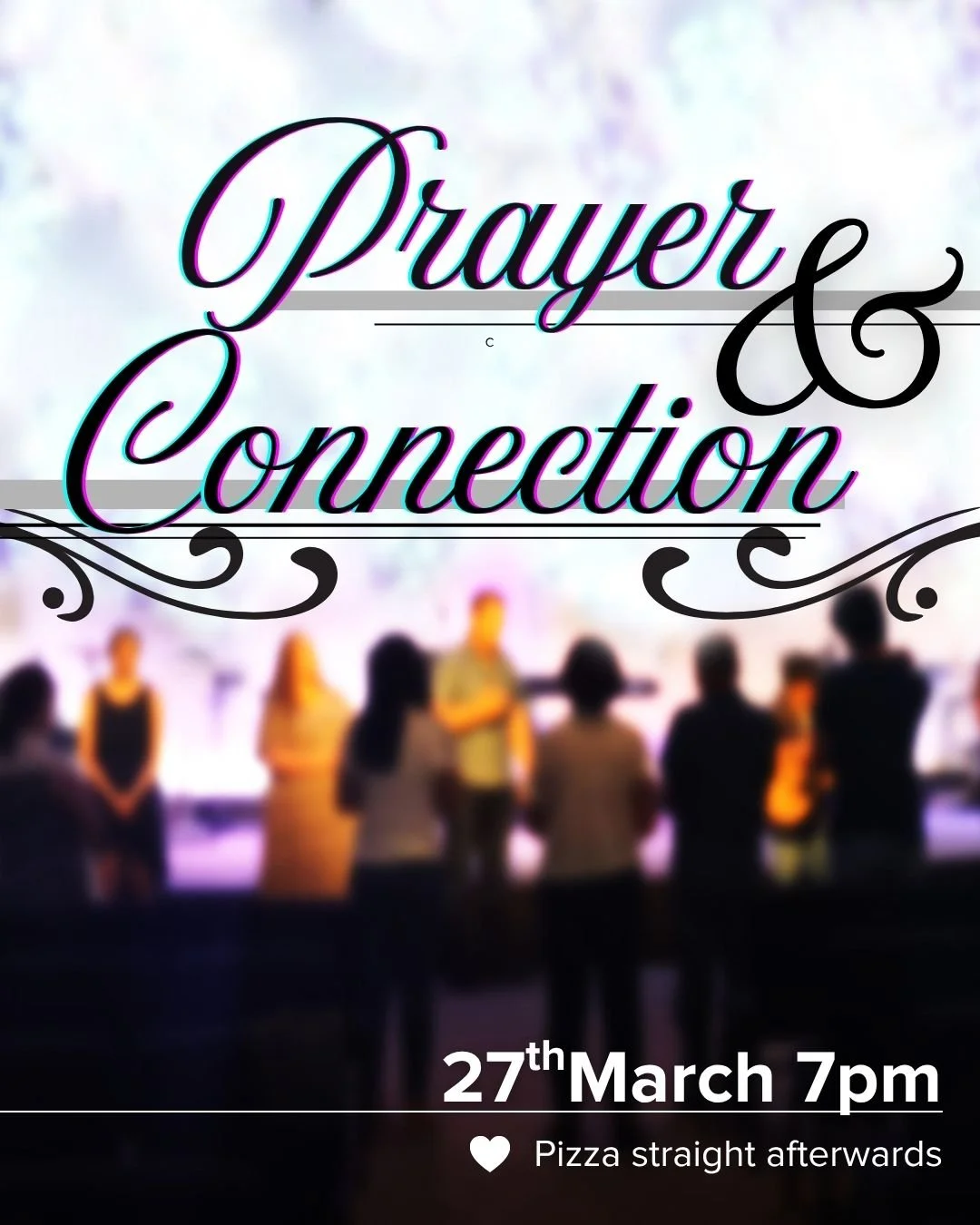 ' Behold, how good and pleasant it is when brothers dwell in unity!' Psalm 133:1
Tomorrow Friday the 27th March we are getting together for Prayer &amp; Connection. Its time set aside to dwell in unity. To Pray together as a body and Connect over foo