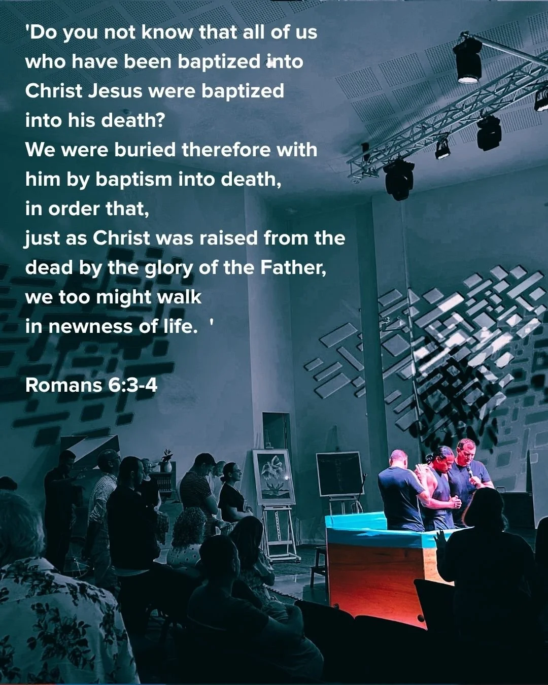 Tomorrow is Good Friday &amp; we&rsquo;re celebrating with Water Baptisms.
It&rsquo;s a beautiful moment of new life, fresh faith, and new beginnings in Jesus&mdash;and we&rsquo;d love for you to be part of it.
Come along as we gather, celebrate toge