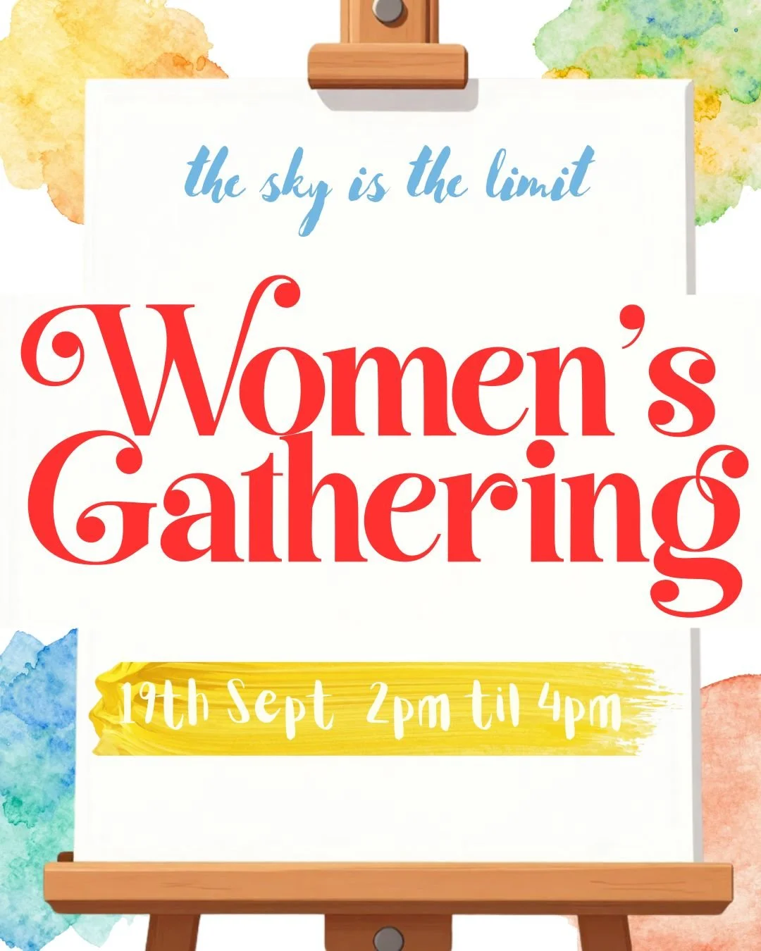 ✨ Ladies, you're warmly invited! ✨

Join us on 19 Sept @ 2pm  for a beautiful time of fellowship, creativity, and connection with the wonderful women of our church.

Together we'll spend the evening creating collages and enjoying artistic activities,