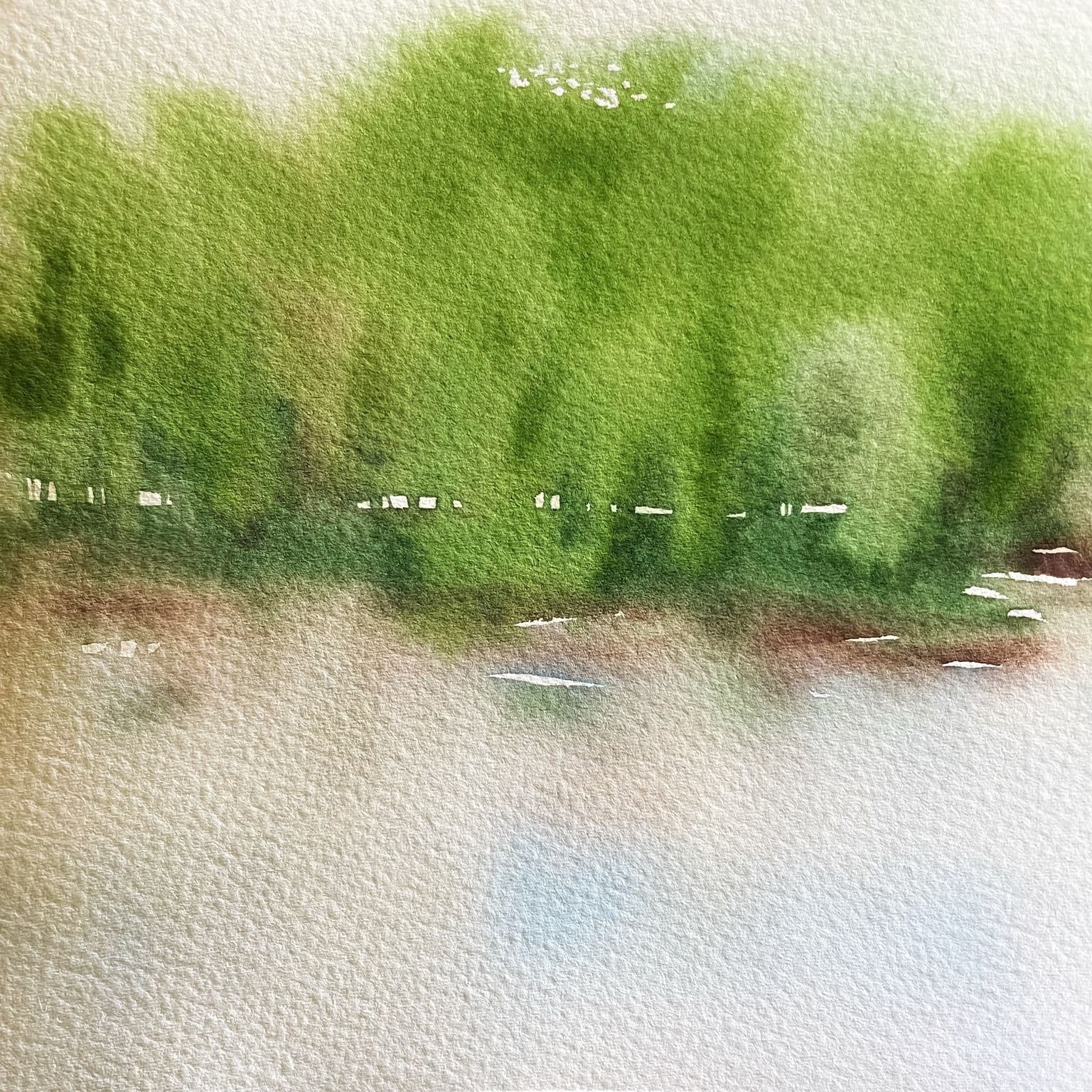 at the lake — SOLD