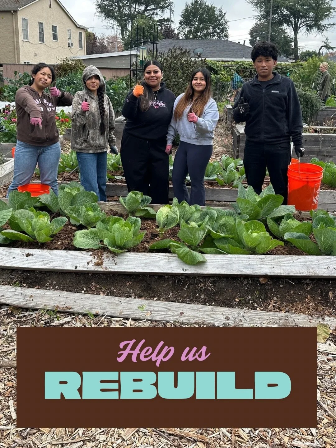 Donate to help us rebuild the dilapidated raised beds around the farm and repair the tear in the greenhouse!! We would love your support in restoring critical infrastructure across the farm! 

Donation can be made on website (garden2tablesv.org), Ven