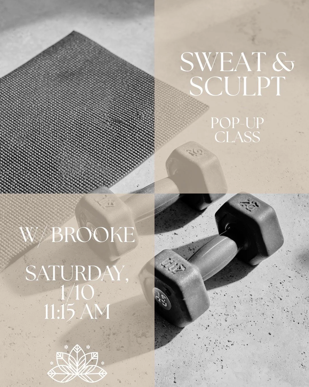 🔥 POP-UP CLASS ALERT 🔥

Join Brooke on Saturday, 1/10 at 11:15 AM for an energizing Full-Body Burn Pop-Up that blends barre, strength training, and yoga into one intentional, feel-good flow.

This class meets you exactly where you are&mdash;buildin