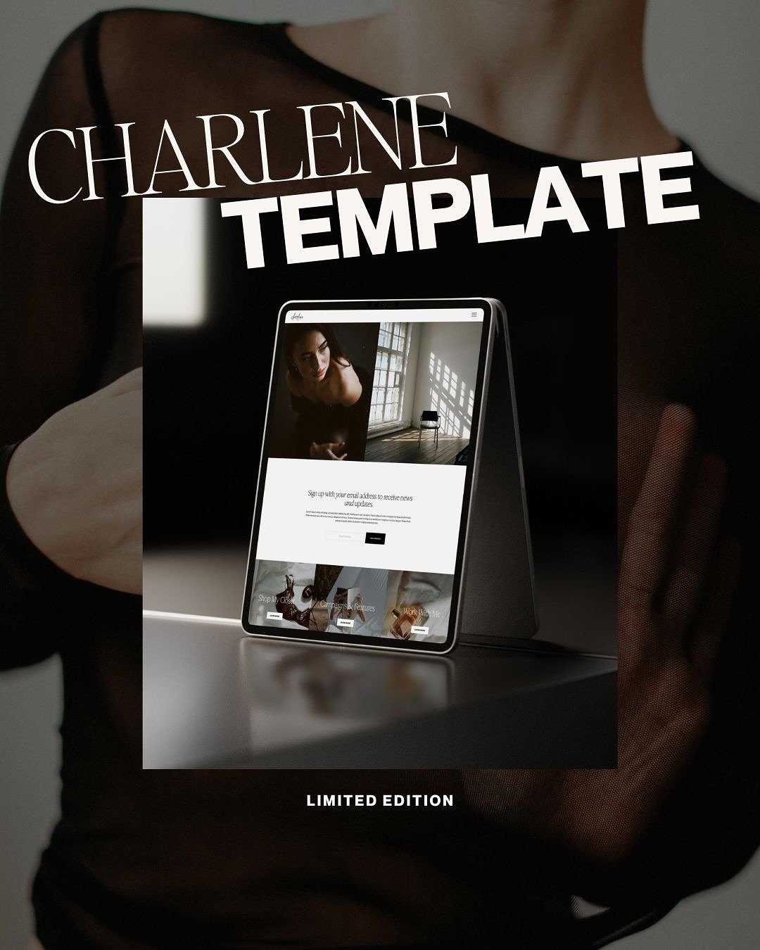 This one is personal.

Charlene is named after my mom&mdash;someone whose presence was timeless, grounded, and full of quiet power. Her style was effortless: crisp blazers, soft neutrals, clean lines. Always put together, always classic.

That same e