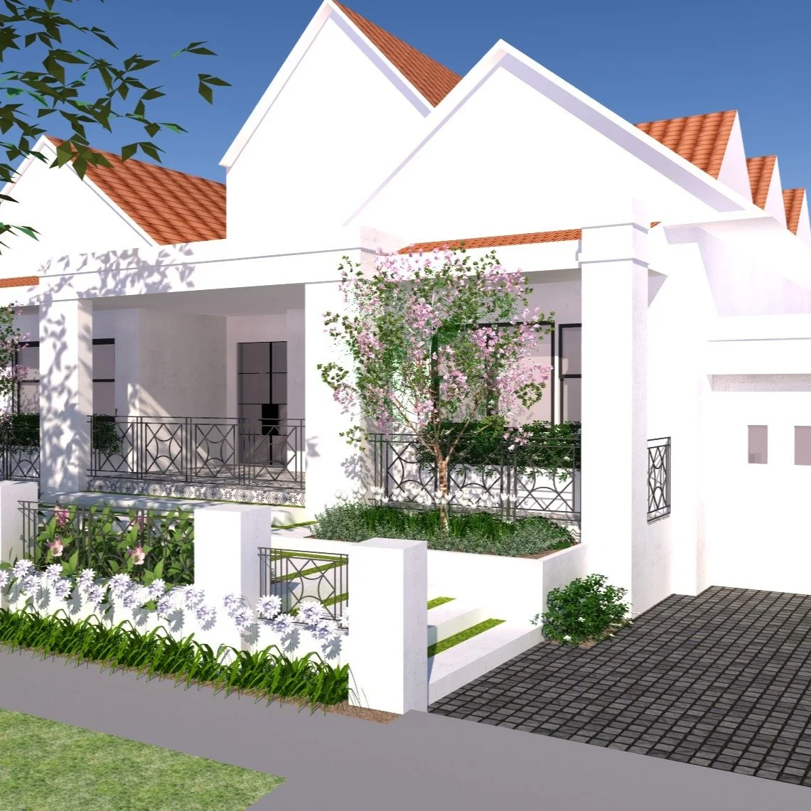 This beautiful character home is coming to life with a front garden makeover. Cannot wait to see the finished installation!
#empirelaneperth #blackandwhites #perthgardens