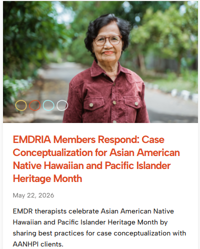 Featured in EMDRIA Focal Point Blog