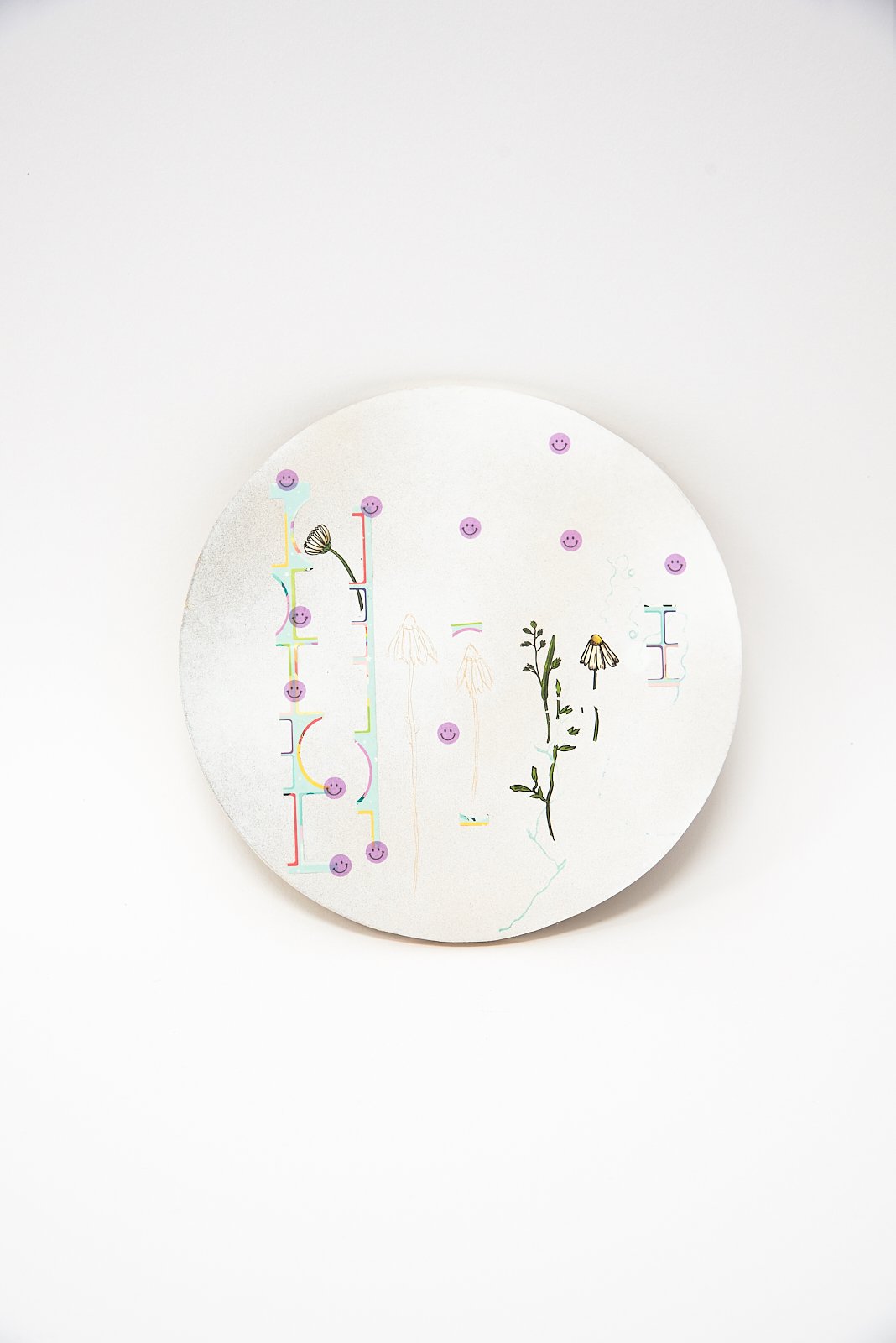 Purple smiley face and daisy web.jpg