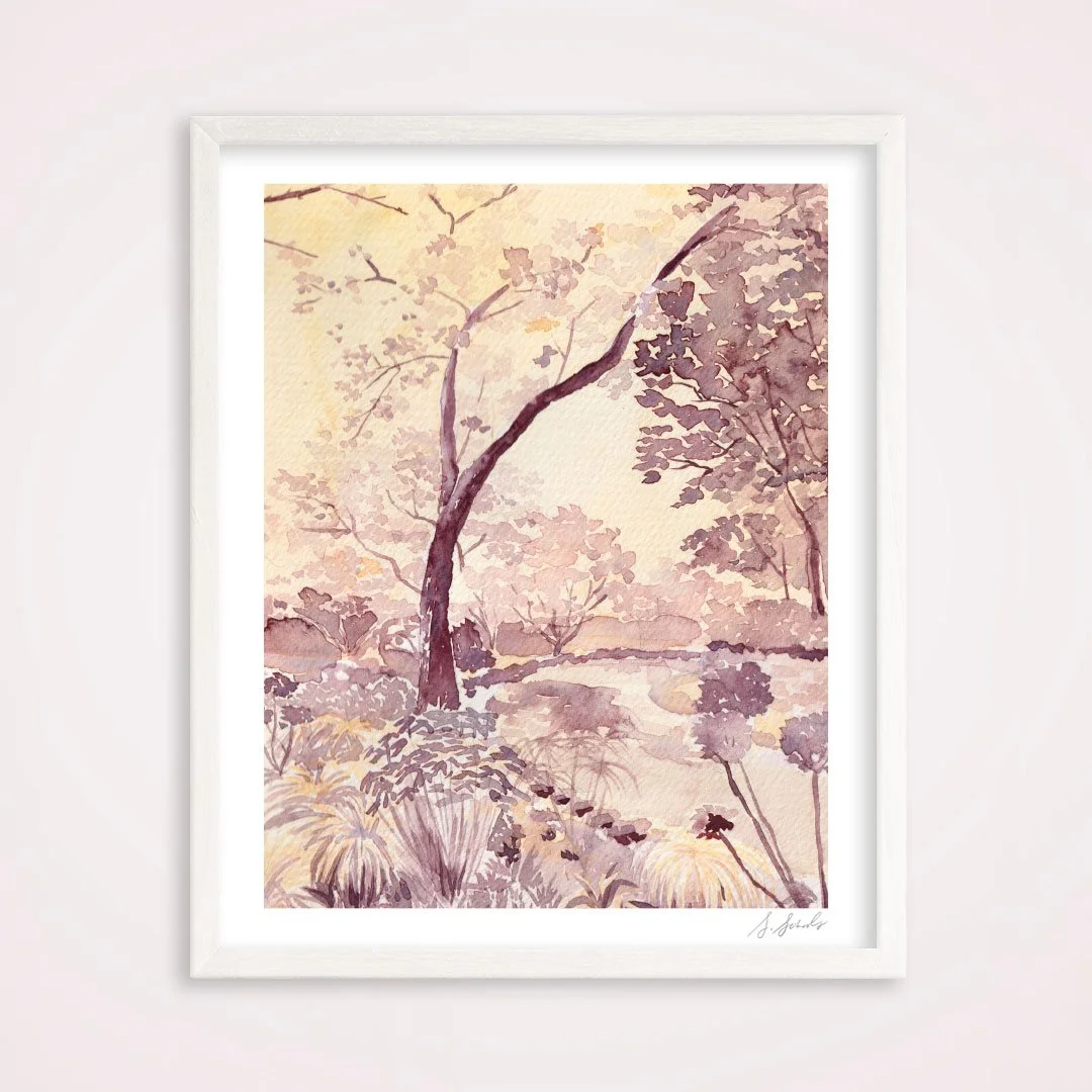 "Wishbone Tree" Print