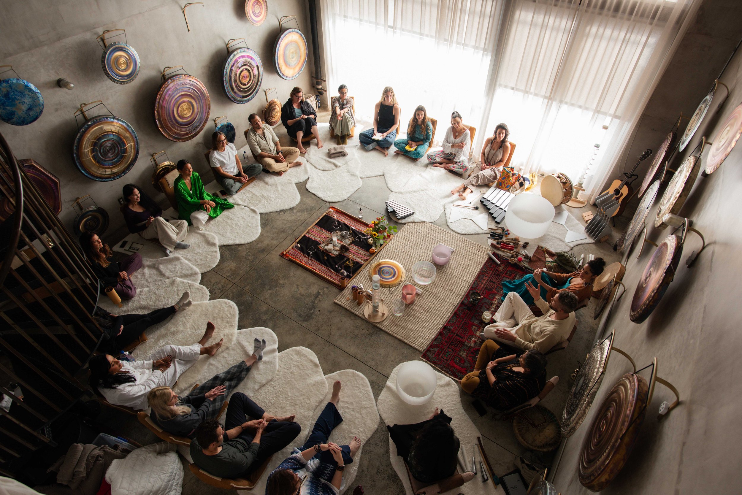 Wellness Retreat in the Northern California Redwoods — Sound Healing Training at Spirit Camp, Mendocino
