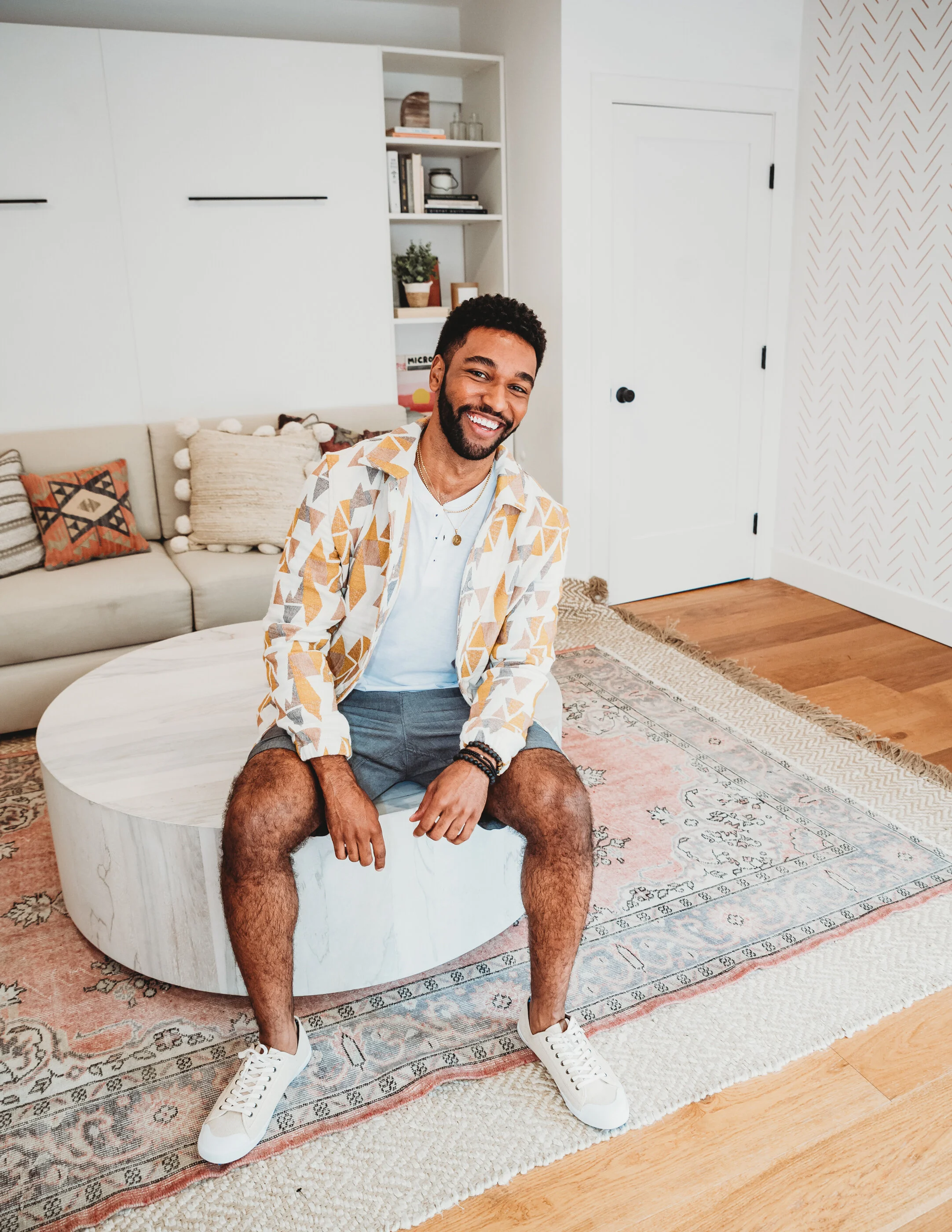 Anthony Hill, Dr. Winston Ndugu from Grey's Anatomy styled for issue 10 of Rival Magazine, styled by Haili Pue