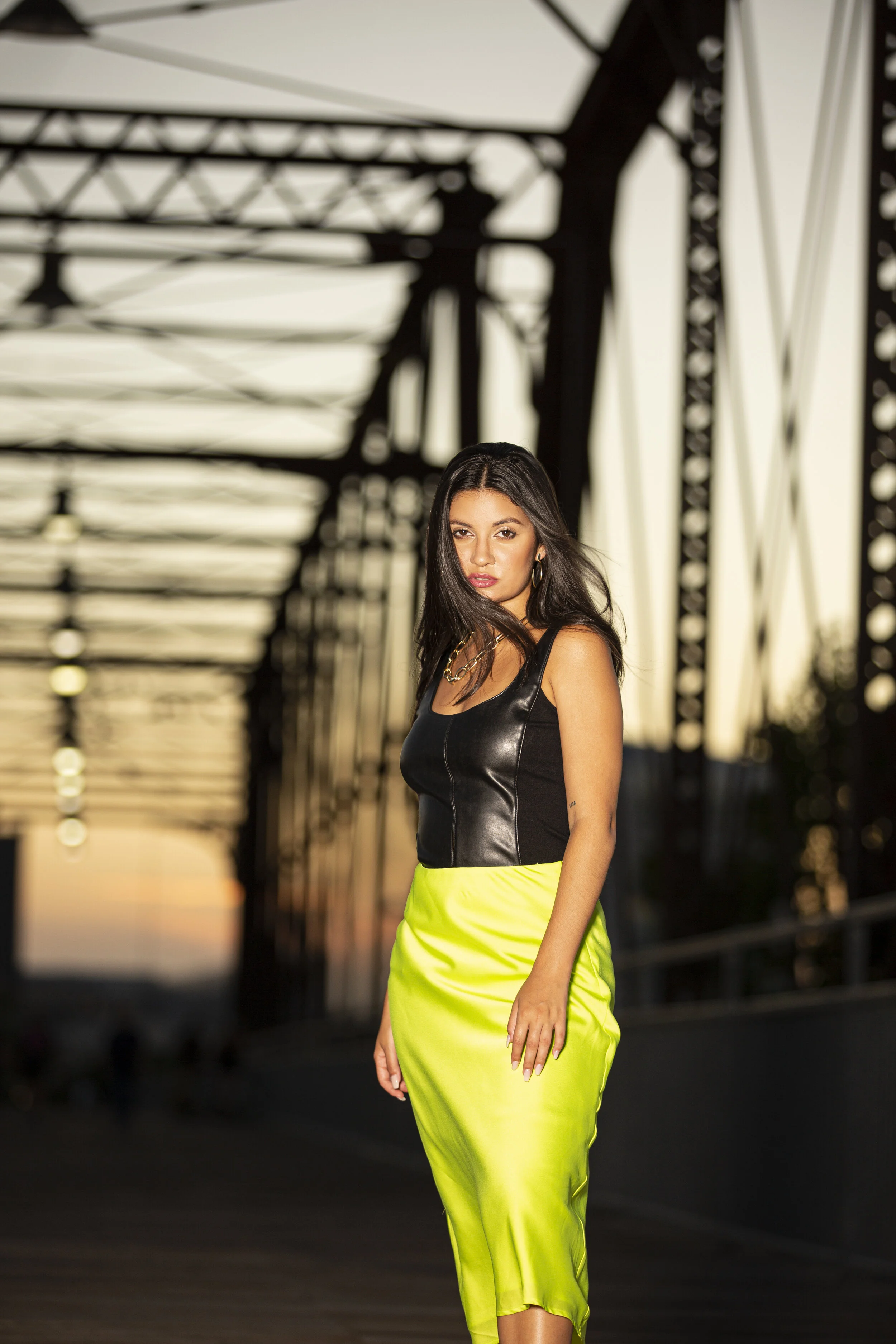 Singer Rudi styled for editorial by Haili Pue 